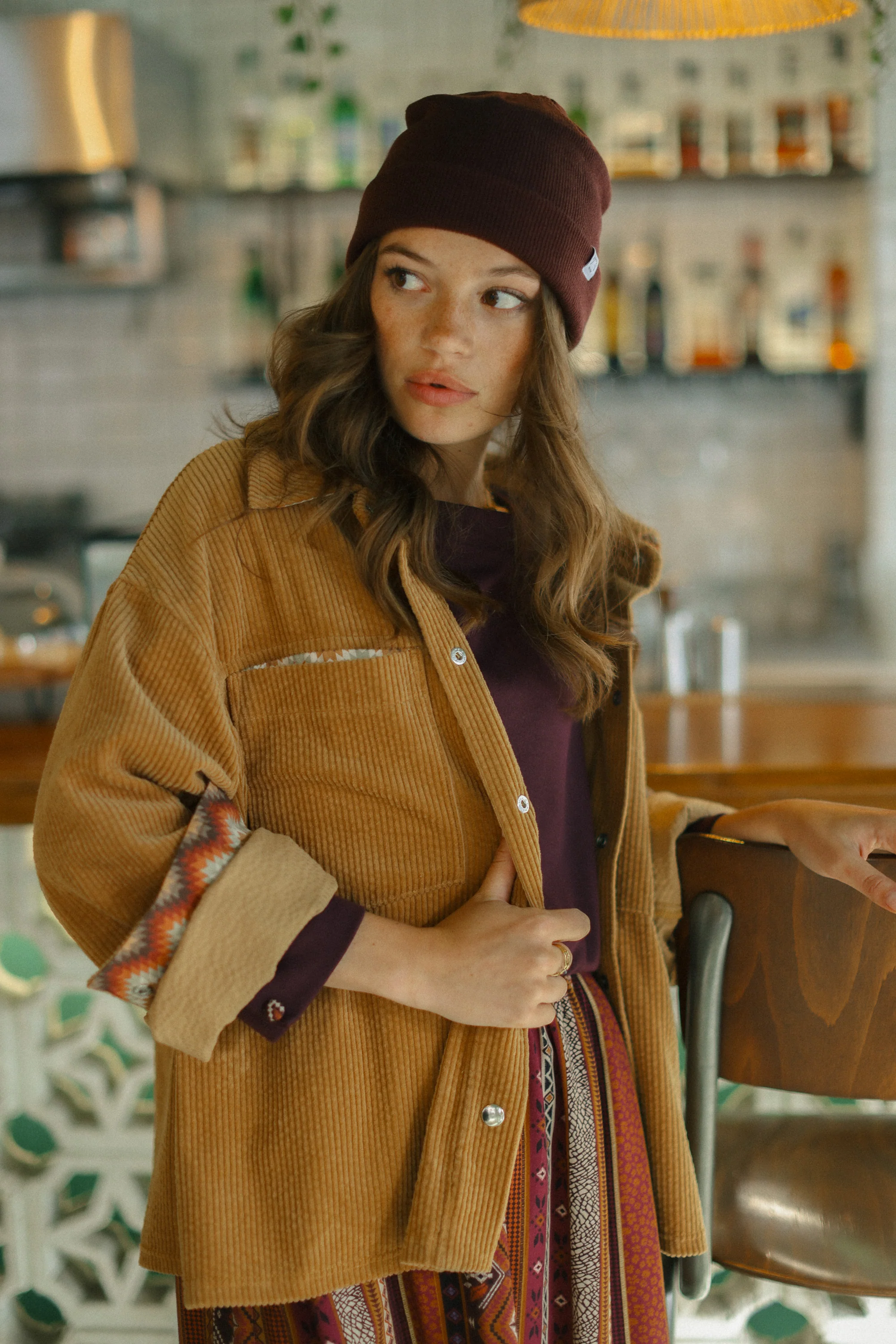 Beanie Ollie Burgundy - Image 3