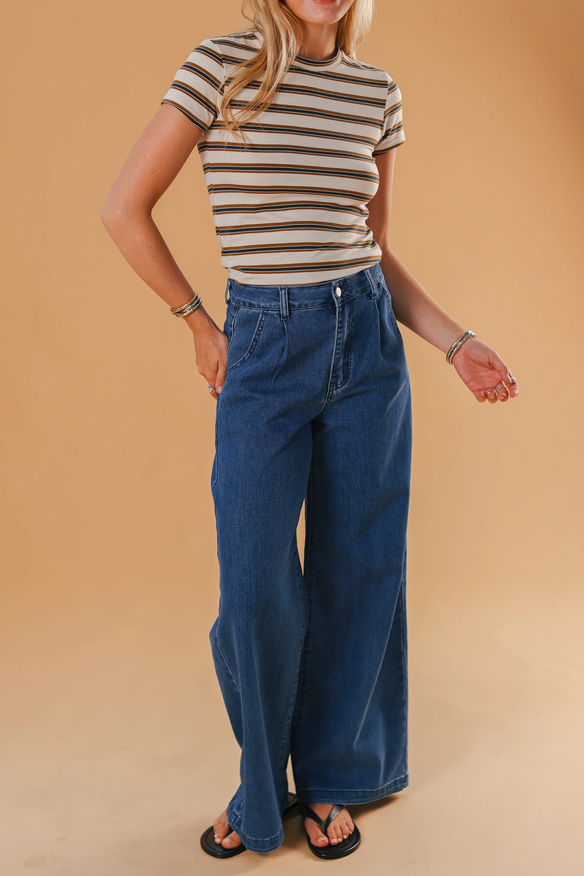 Denim Pants Thalia Blue - Image 4