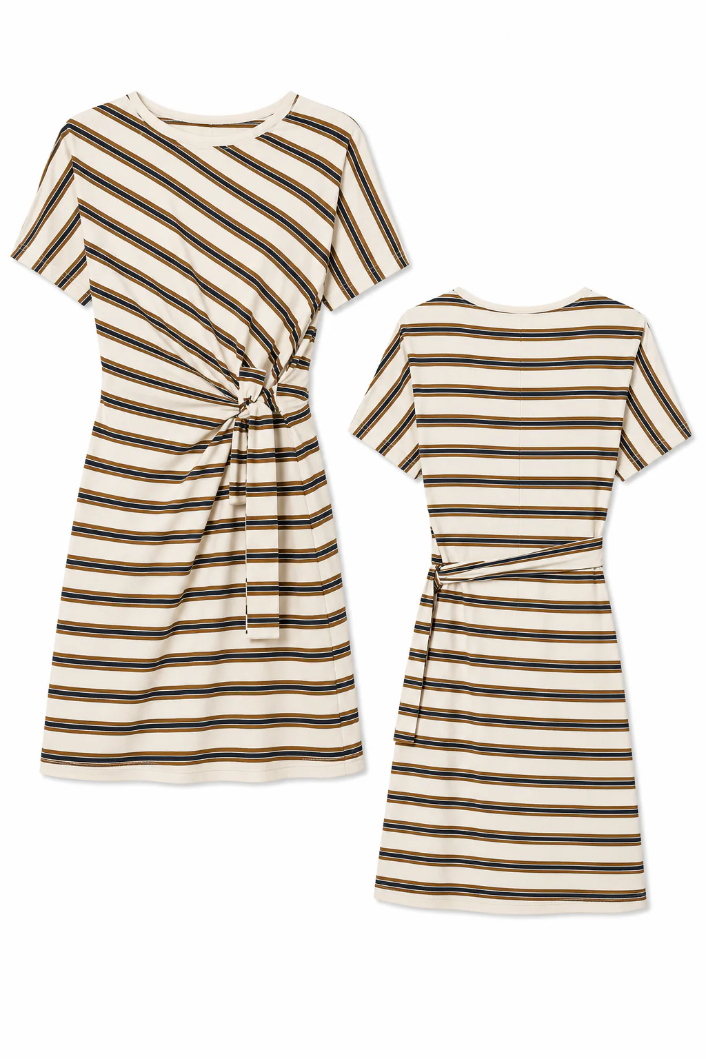 Dress Alba Cream Stripes - Image 13