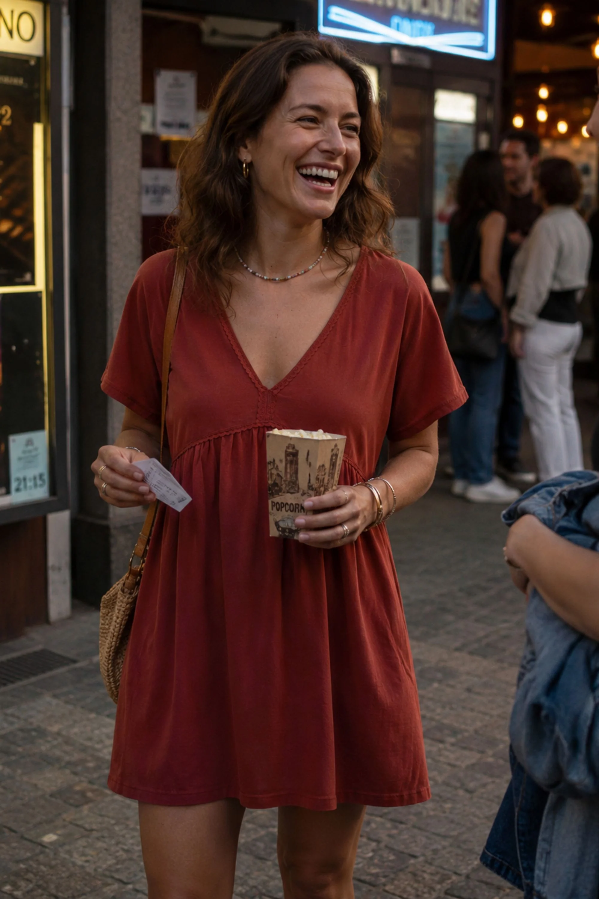 Dress Jella Stonewashed Rouge - Image 5