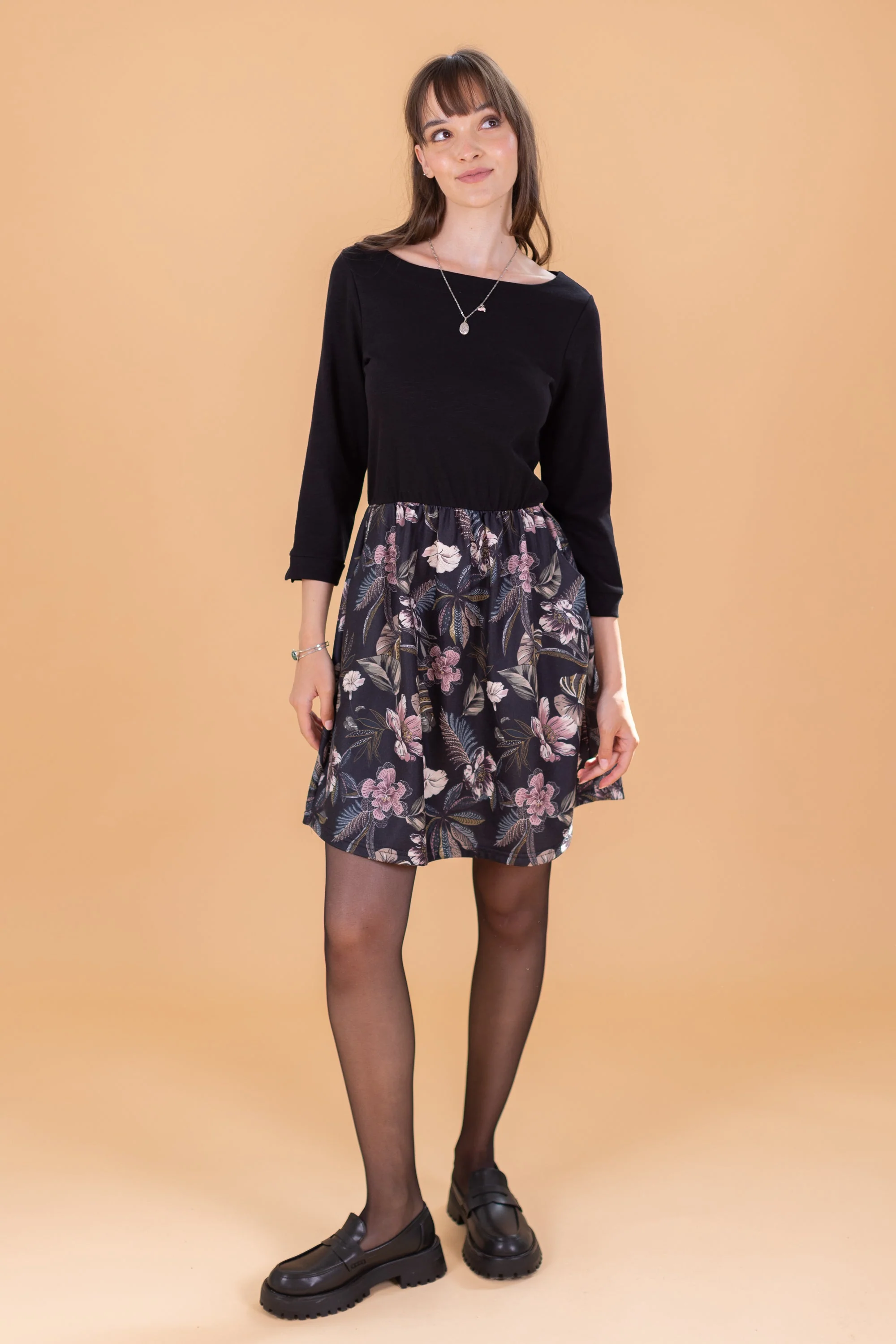 Dress Luiza Black Orchid - Image 10