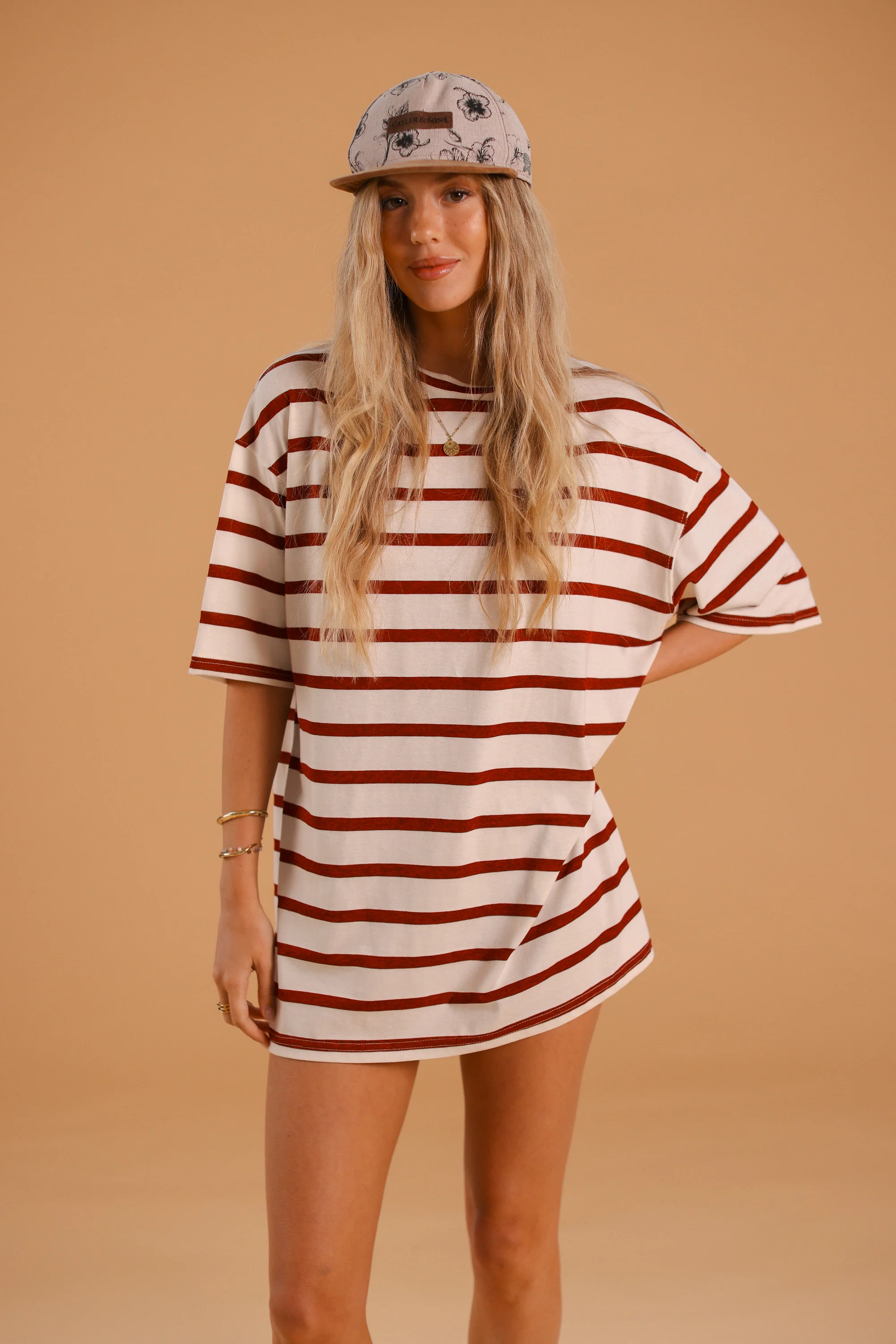 Dress Manuela Red Stripes - Image 10