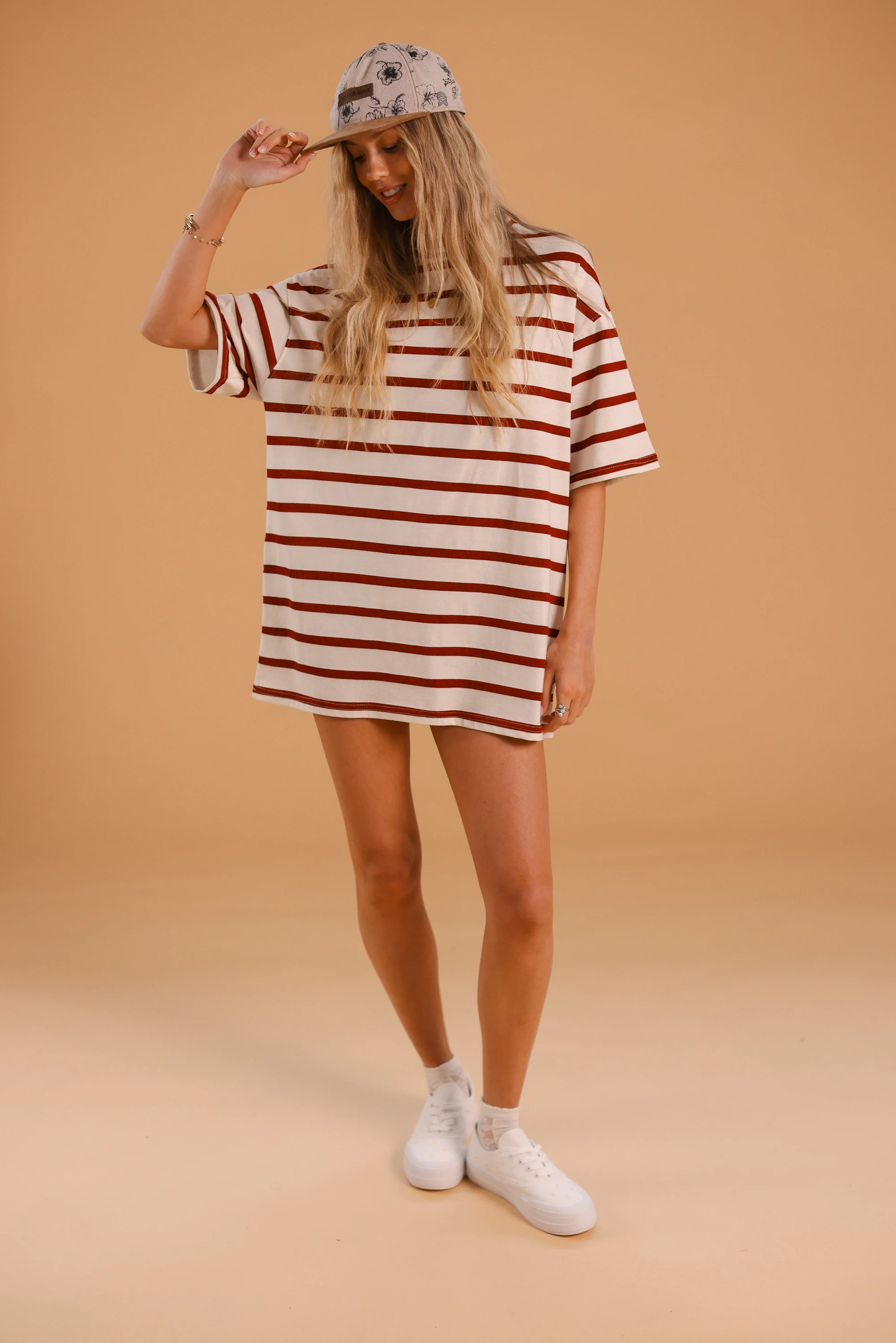 Dress Manuela Red Stripes - Image 7