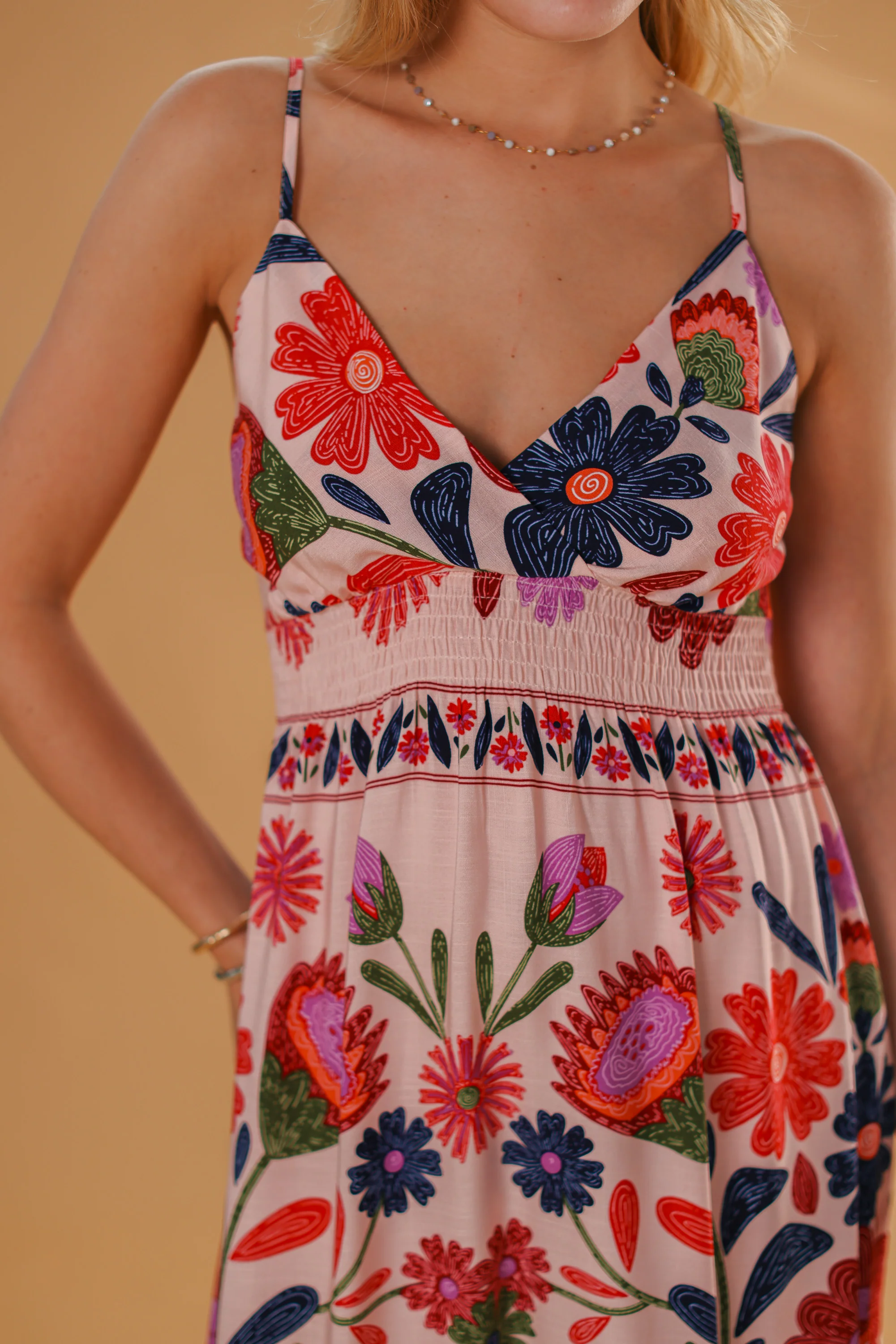 Dress Mila Pink Floral - Image 5
