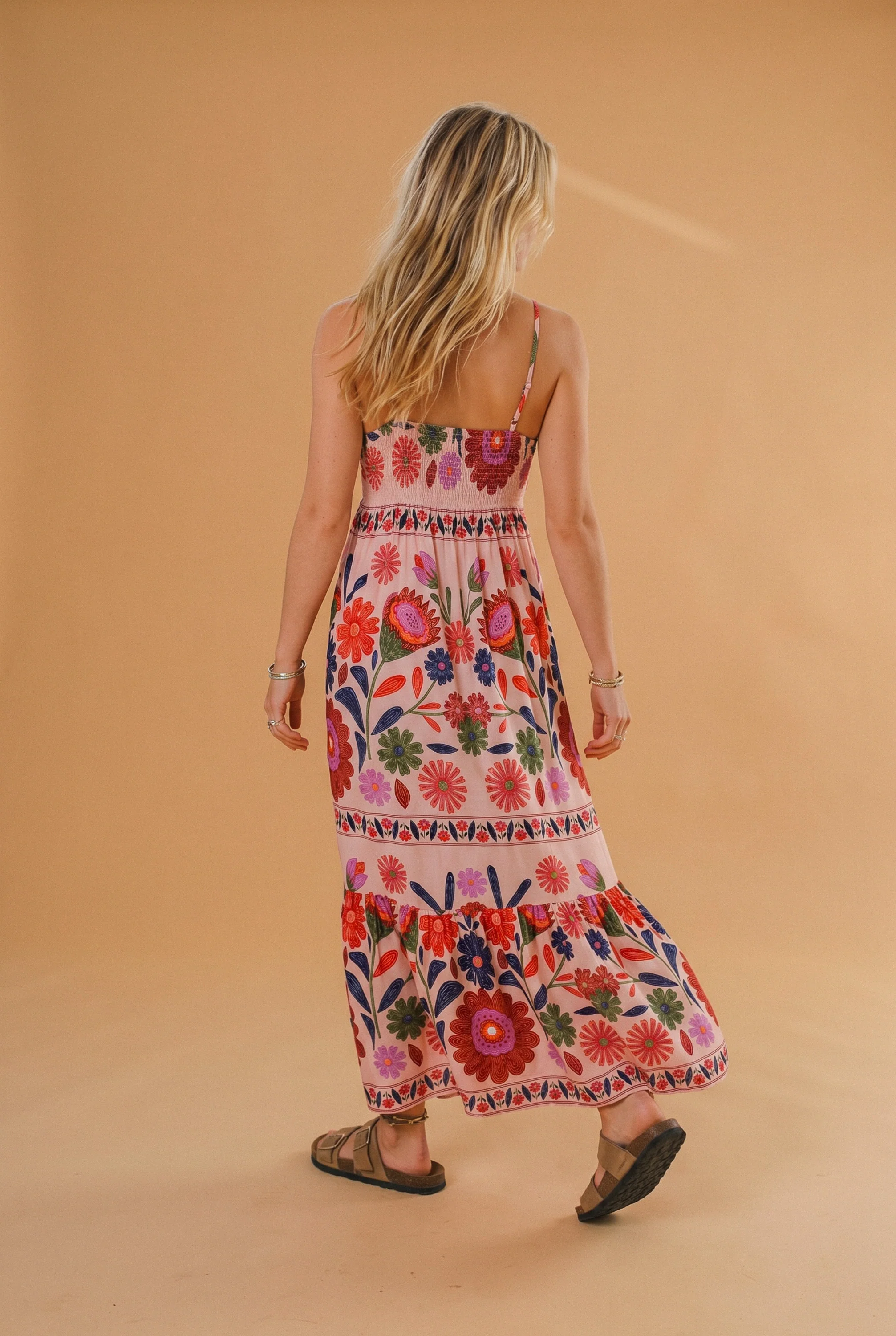 Dress Mila Pink Floral - Image 6