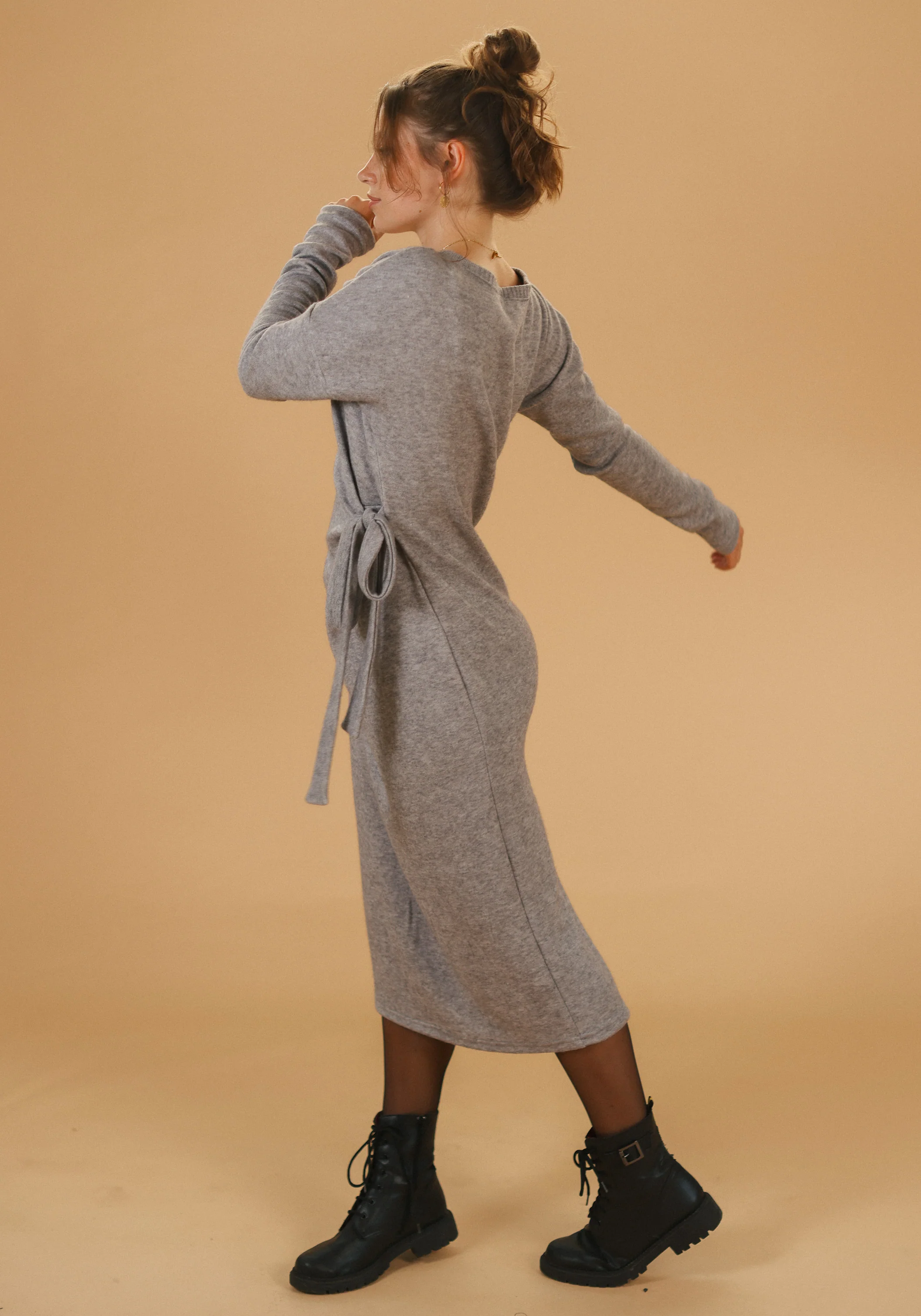 Dress Veyra Grey - Image 3