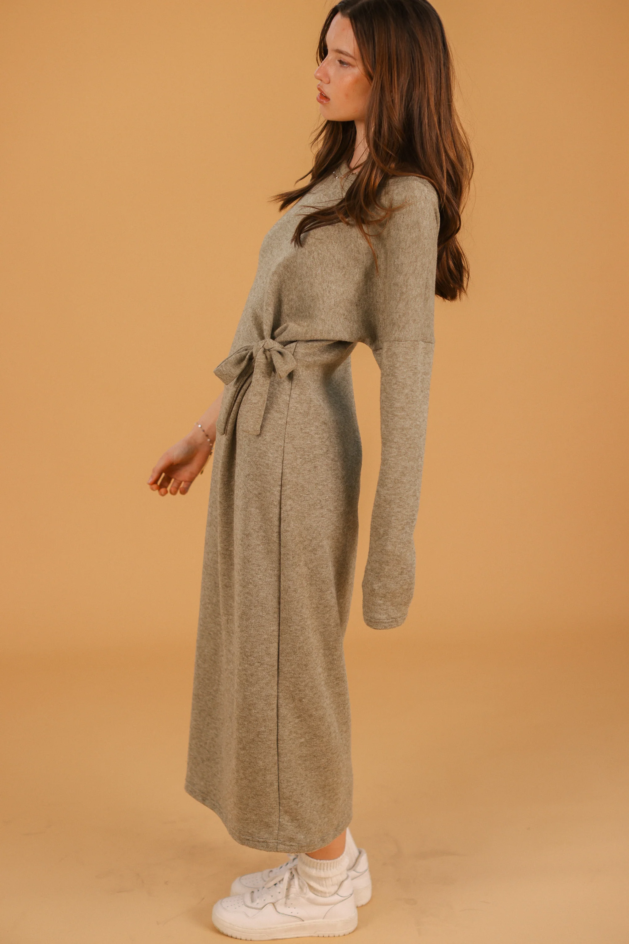 Dress Veyra Khaki - Image 2