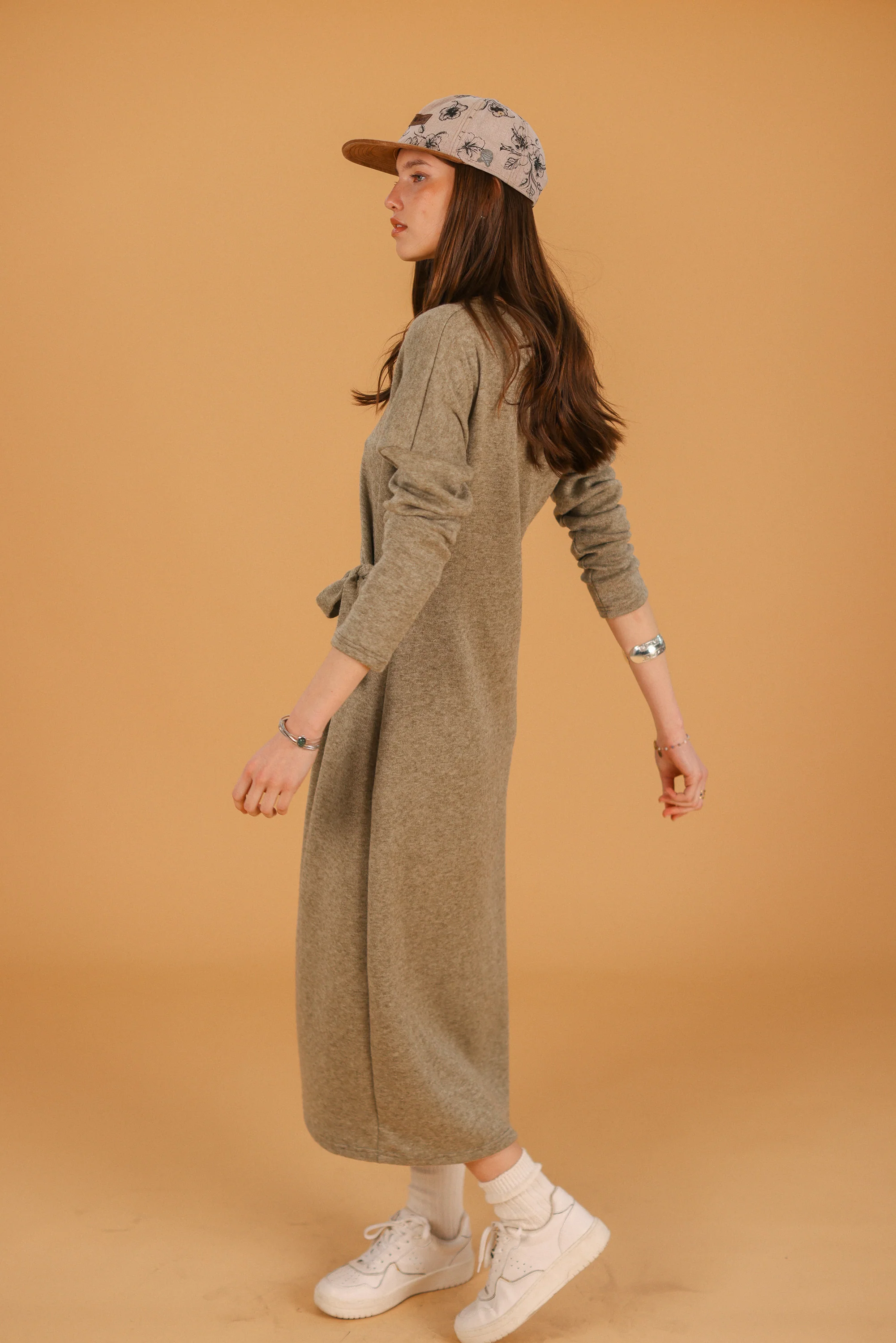 Dress Veyra Khaki - Image 5