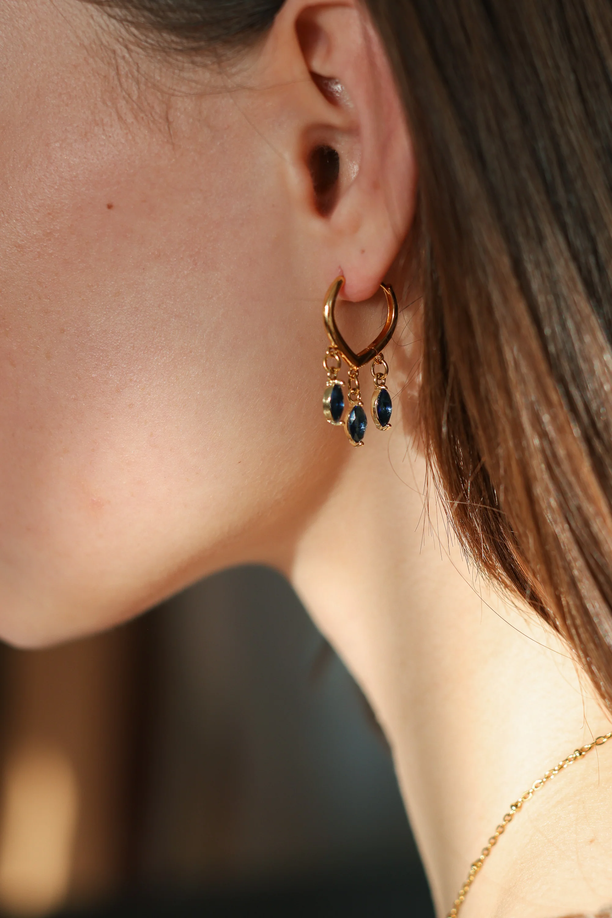 Earrings Midnight Drops - Image 3