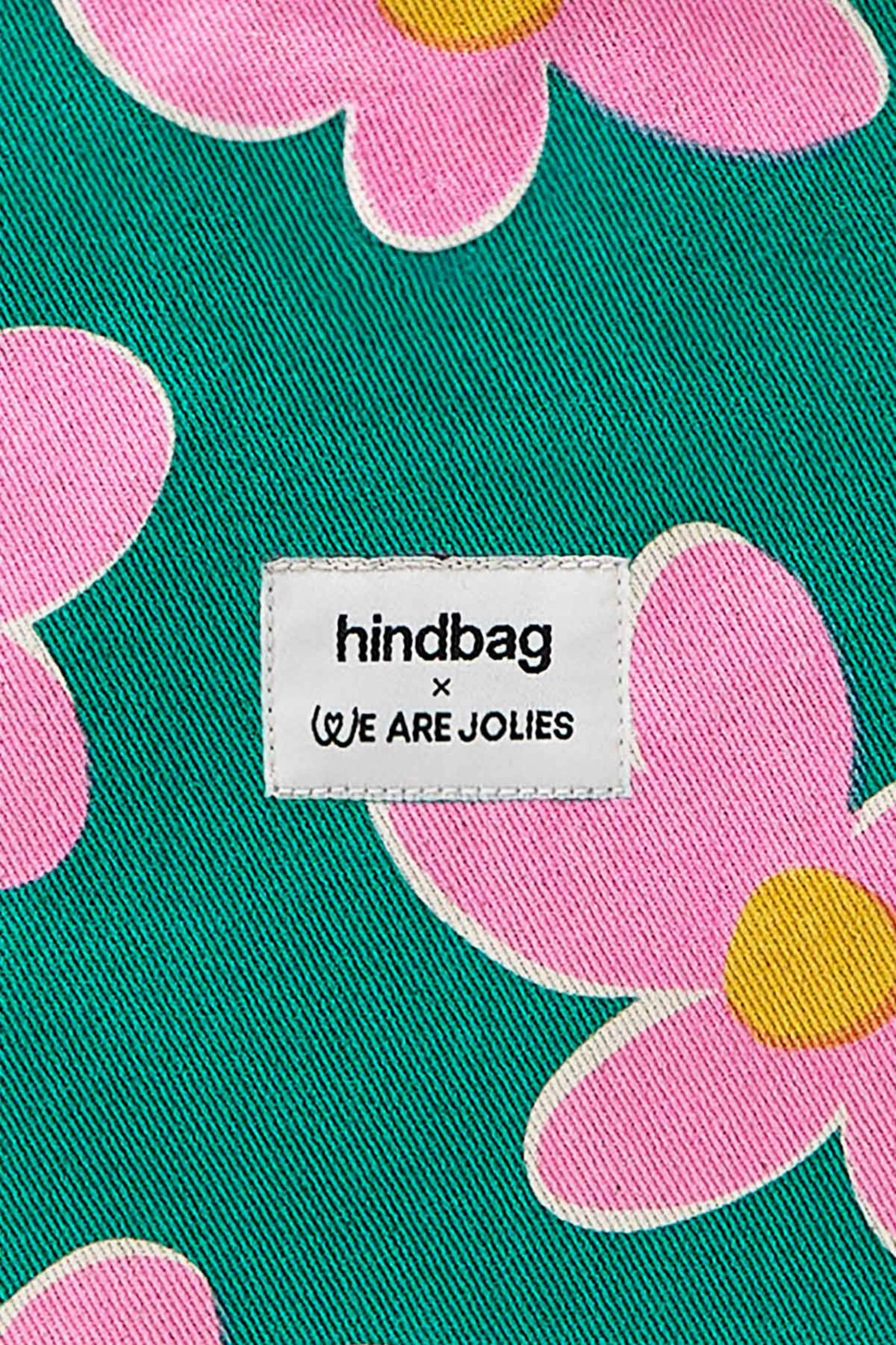 Half Moon Bag Andrea Big Flowers - Image 7