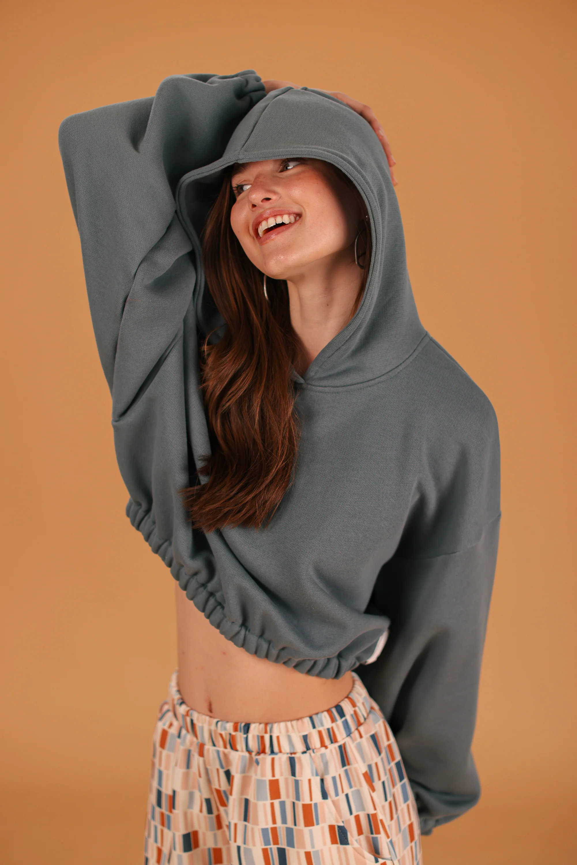 Hoodie Kara Teal - Image 8