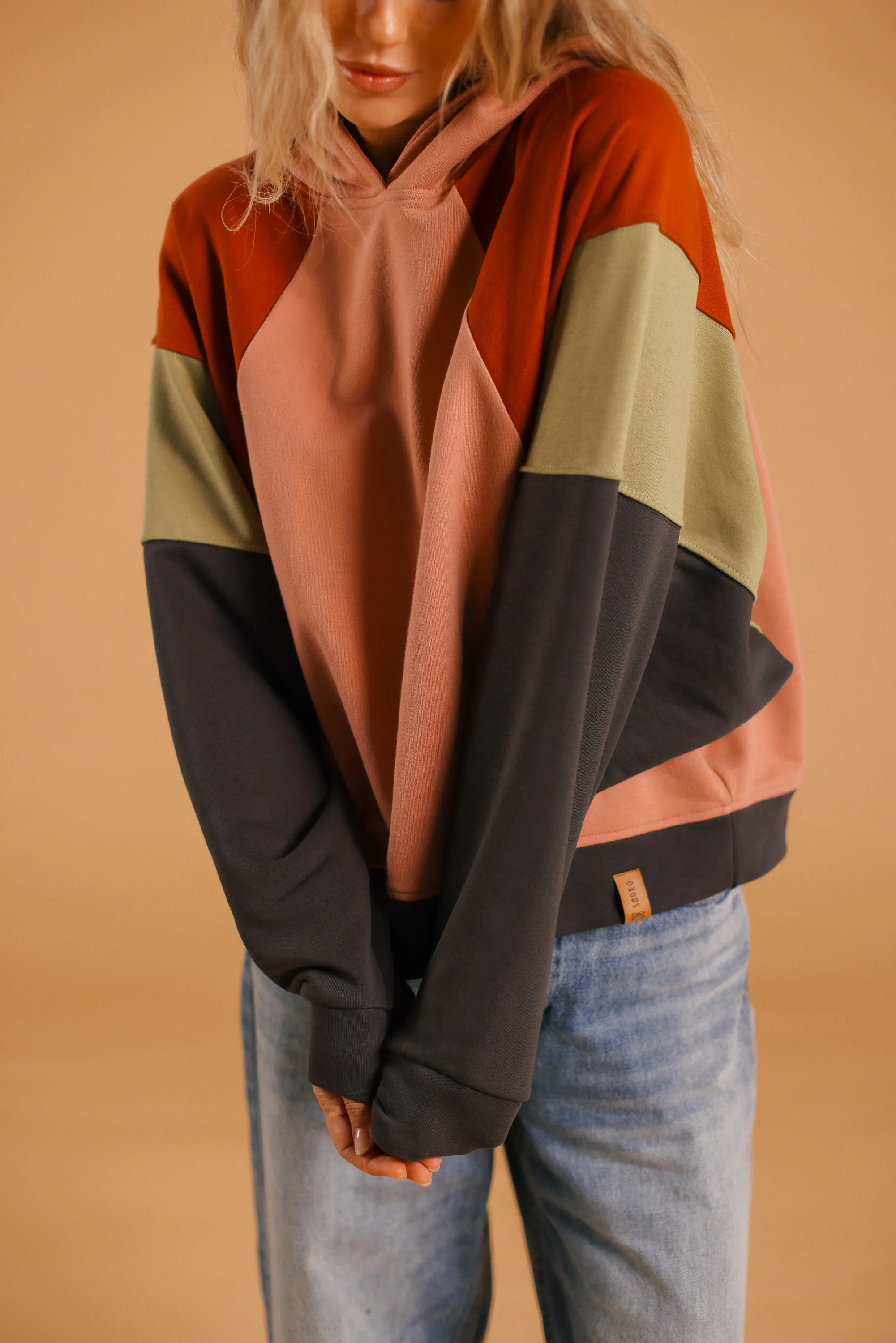 Hoodie Sweeney Dusty Pink - Image 16