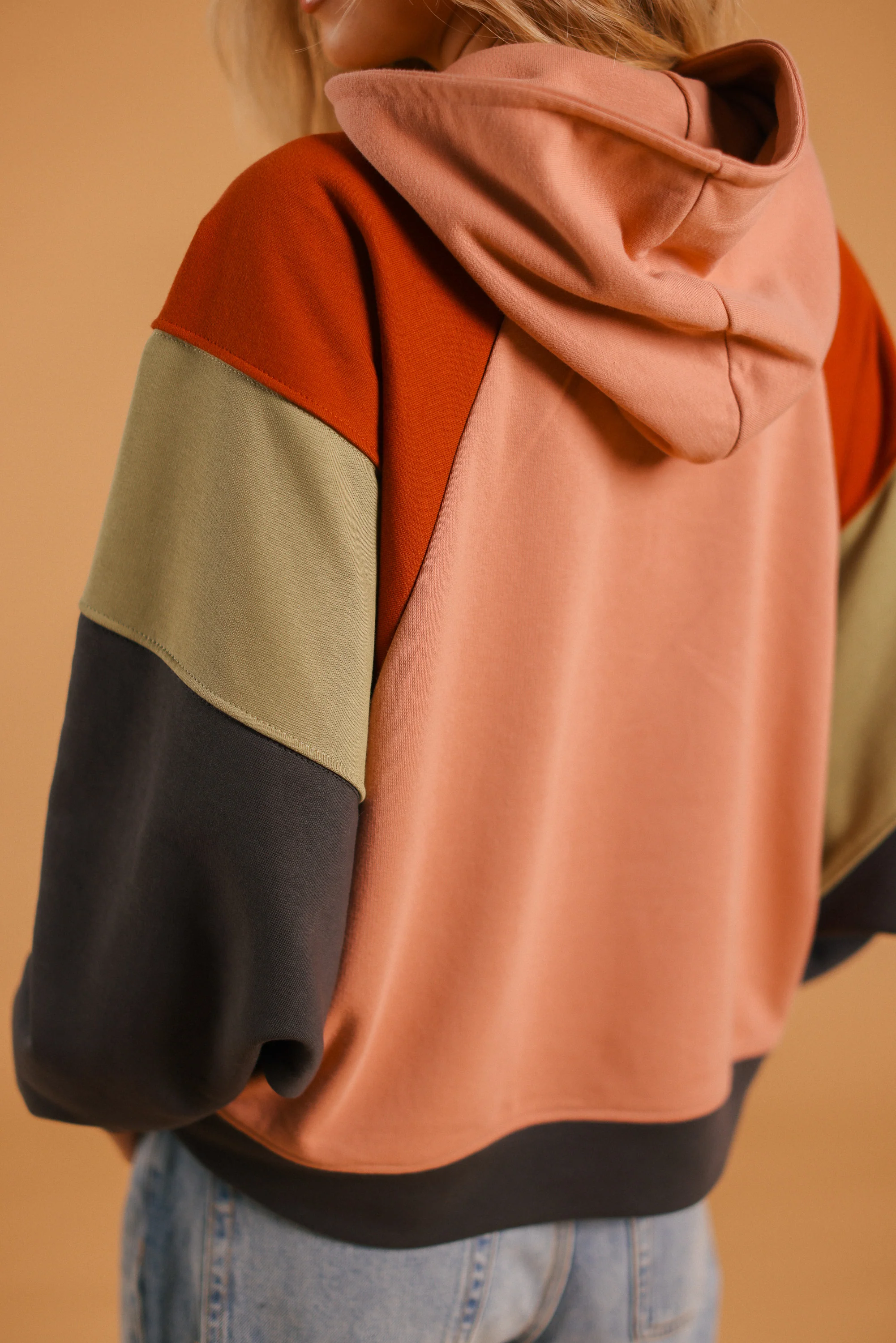 Hoodie Sweeney Dusty Pink - Image 6