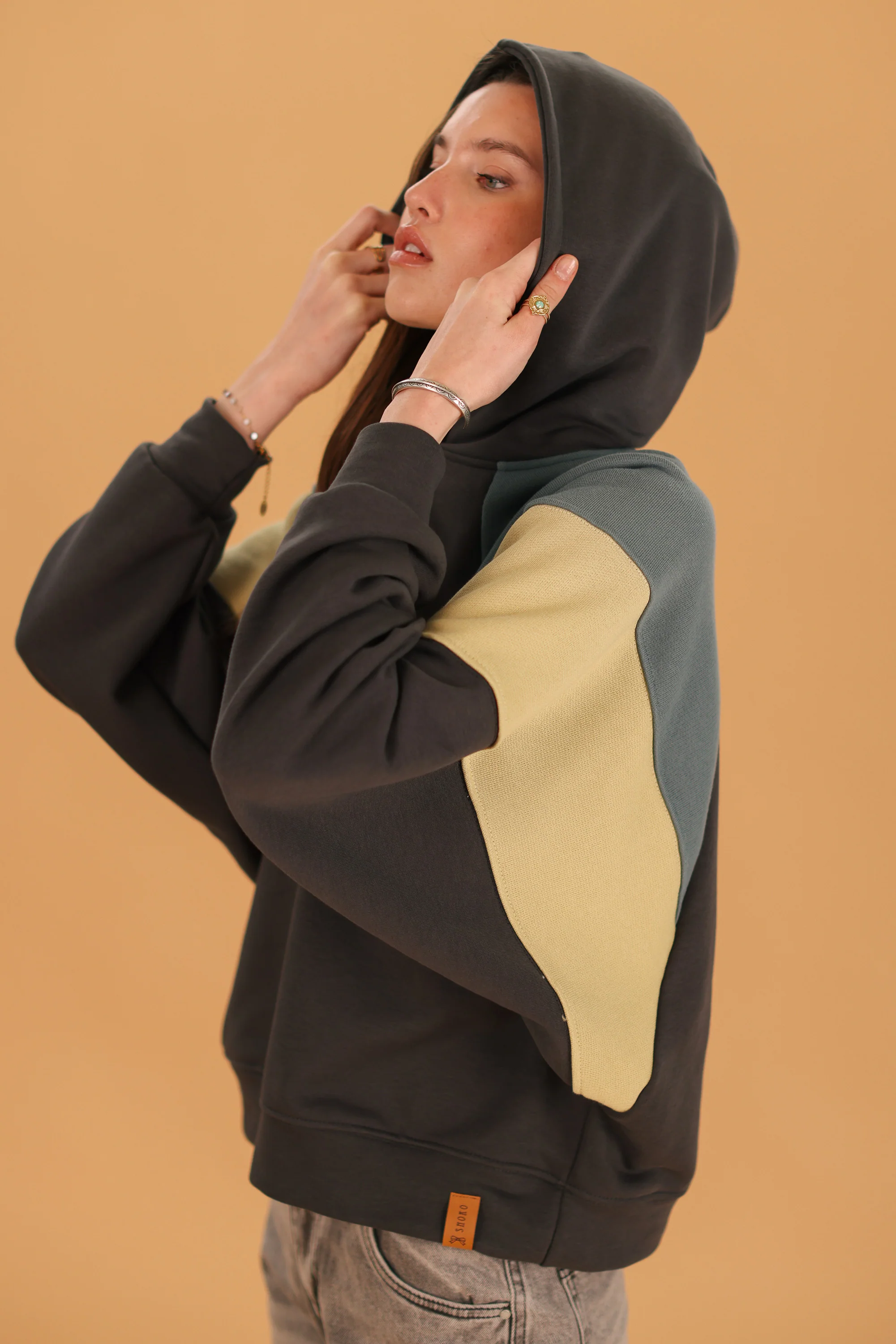 Hoodie Sweeney Grey - Image 2