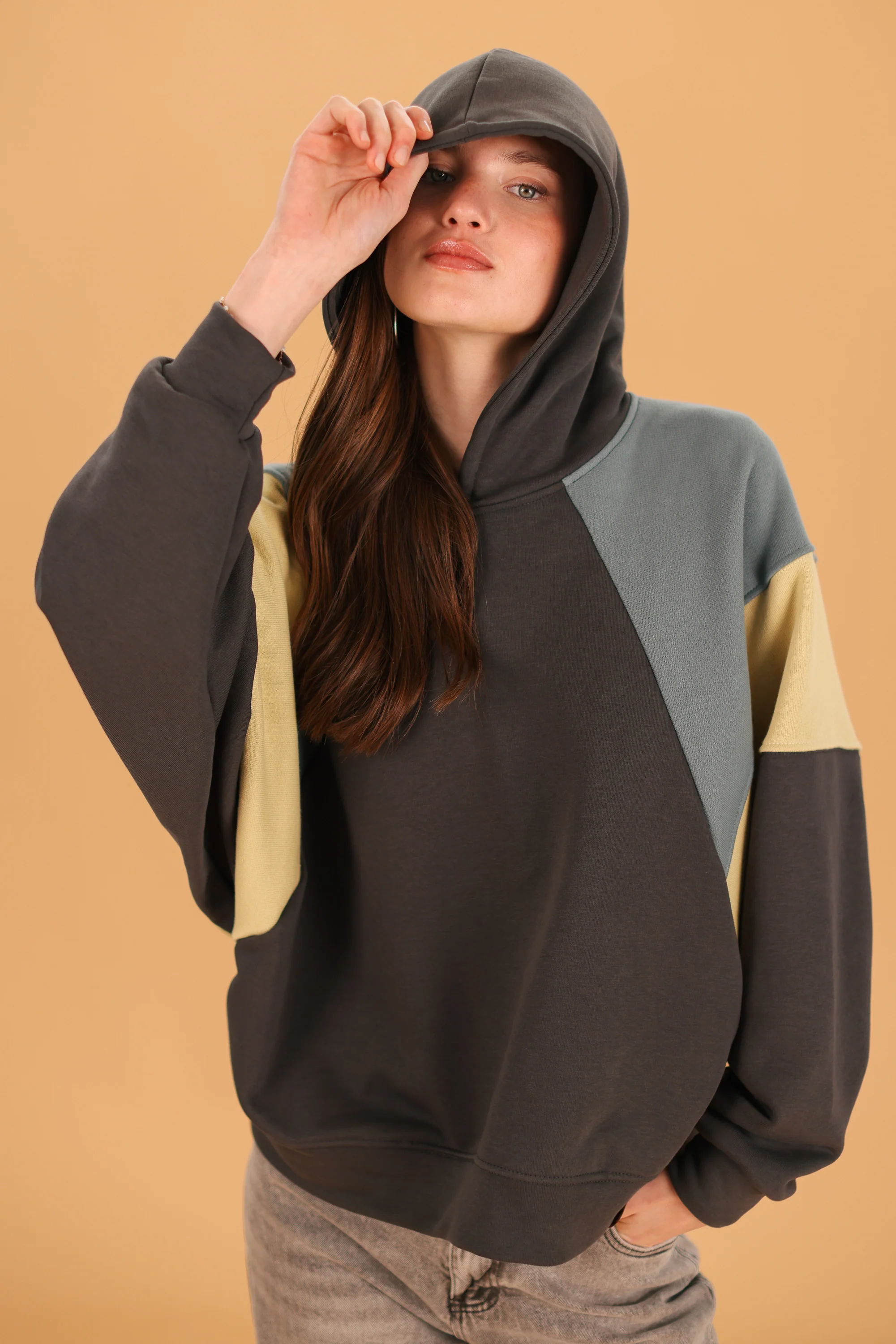 Hoodie Sweeney Grey - Image 3
