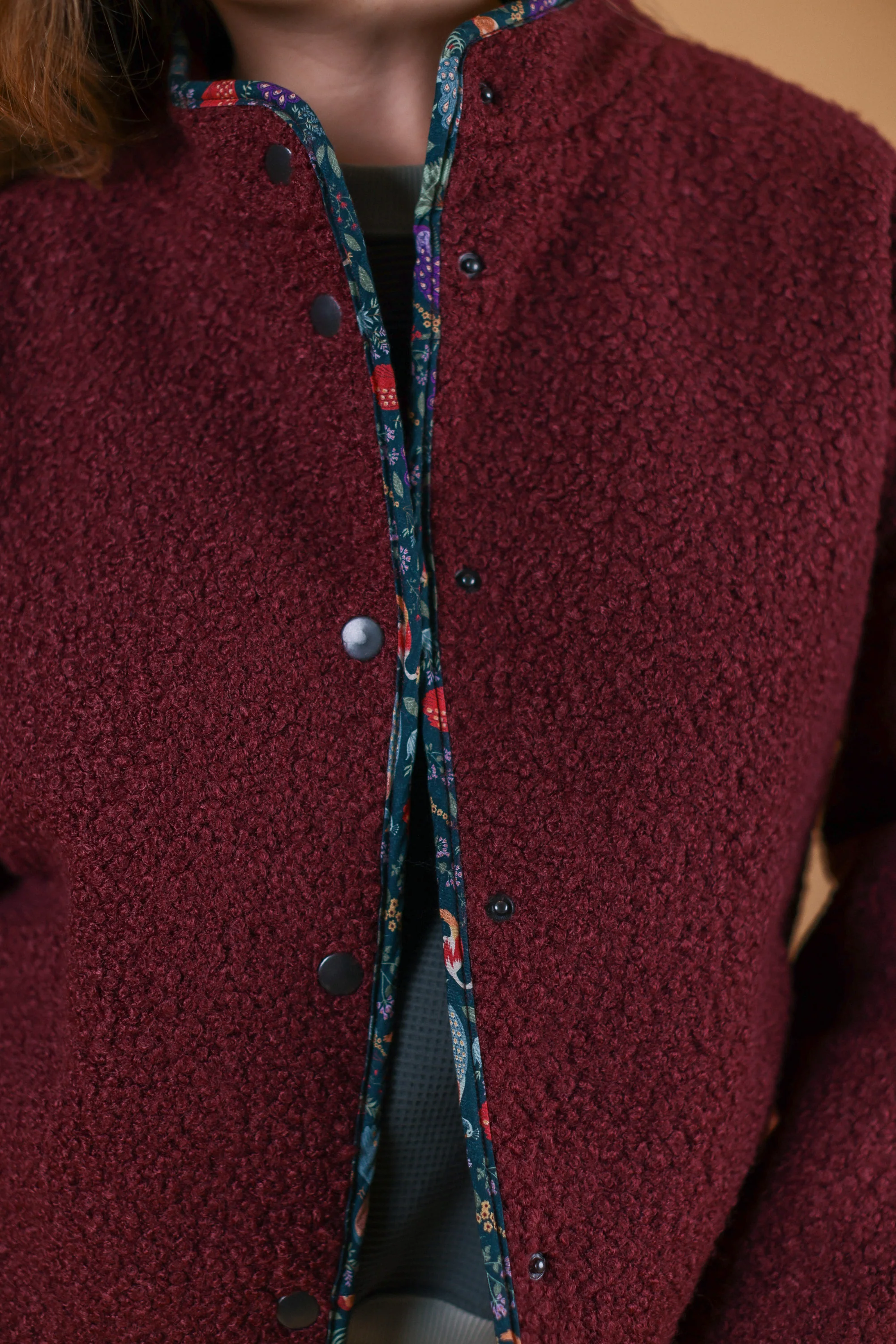 Jacket Alena Aubergine - Image 3