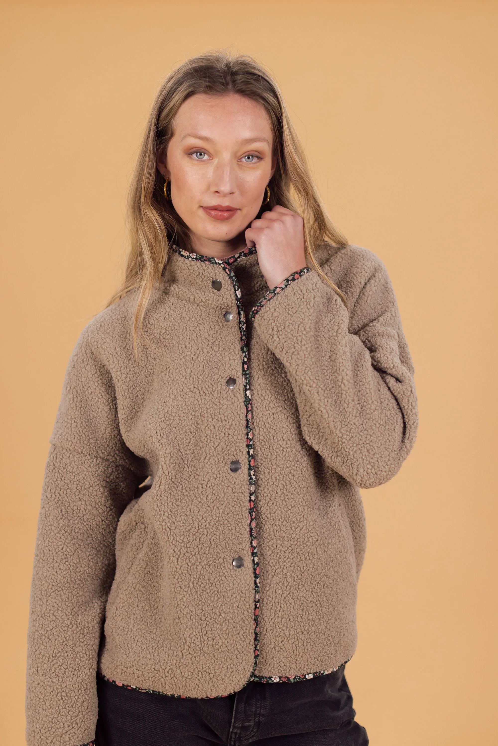 Jacket Alena Mocha - Image 2