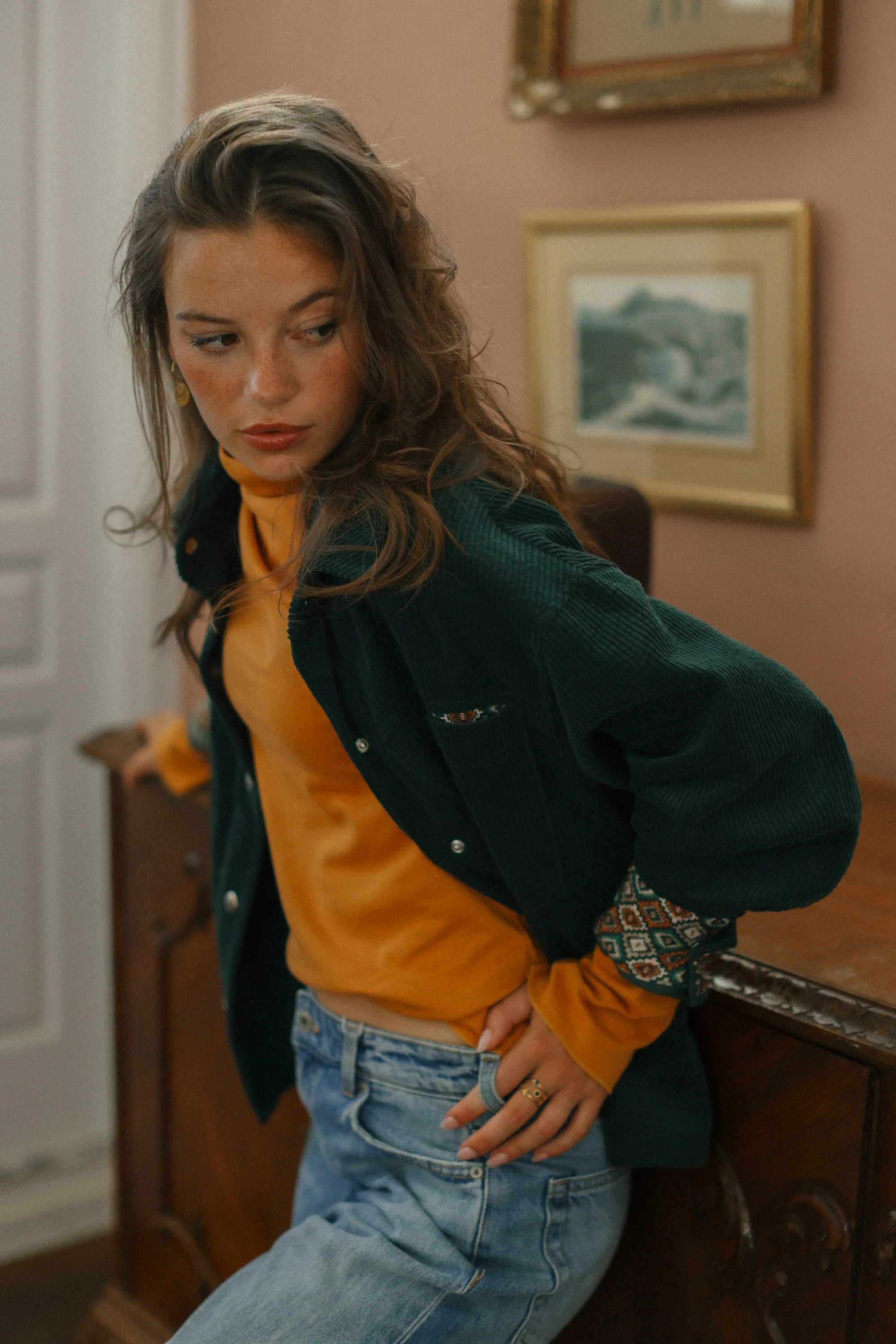 Jacket Calla Dark Green - Image 11