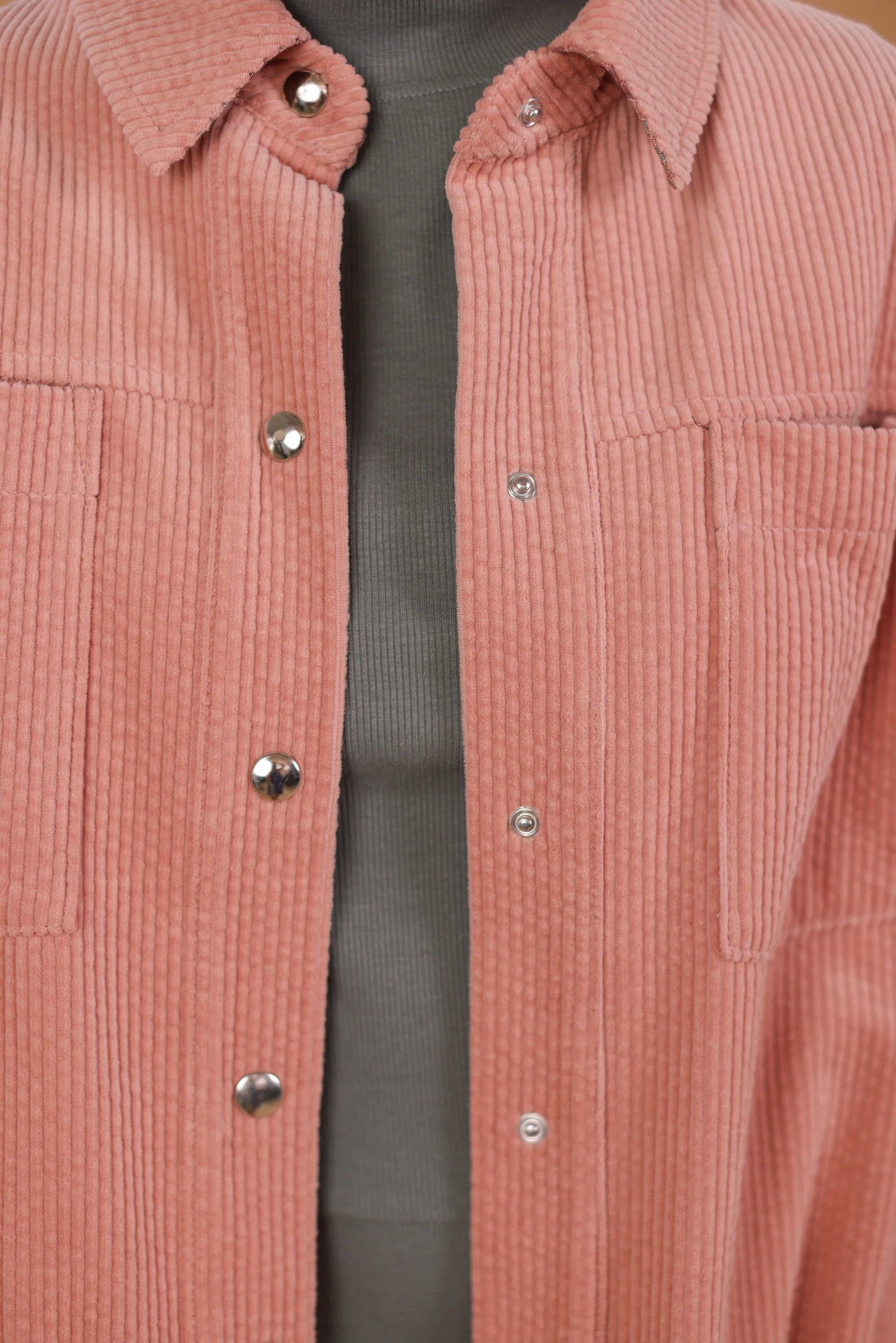 Jacket Calla Dusty Pink Leaves - Image 12