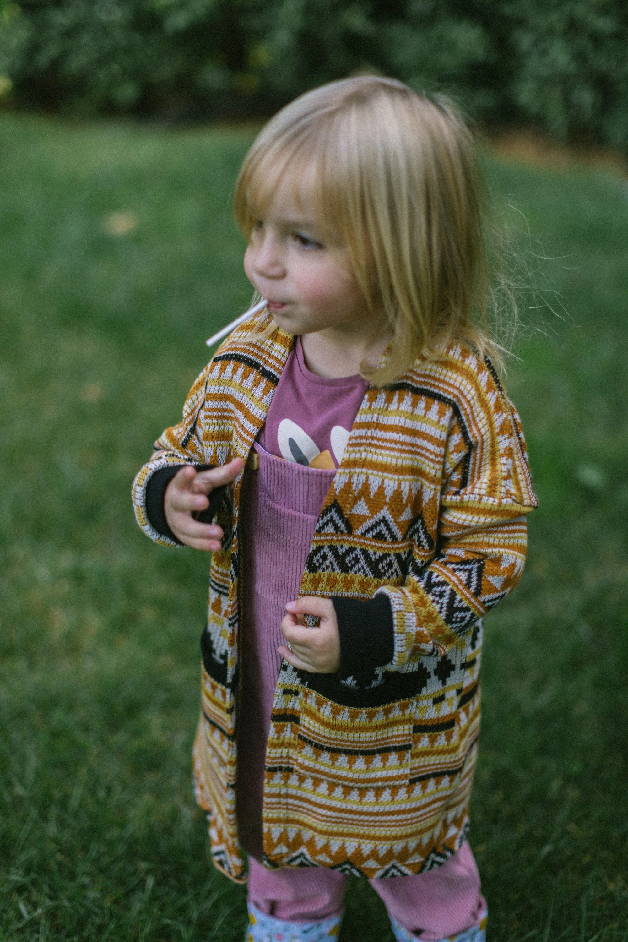 Kids Cardigan Mona Peruvian - Image 3