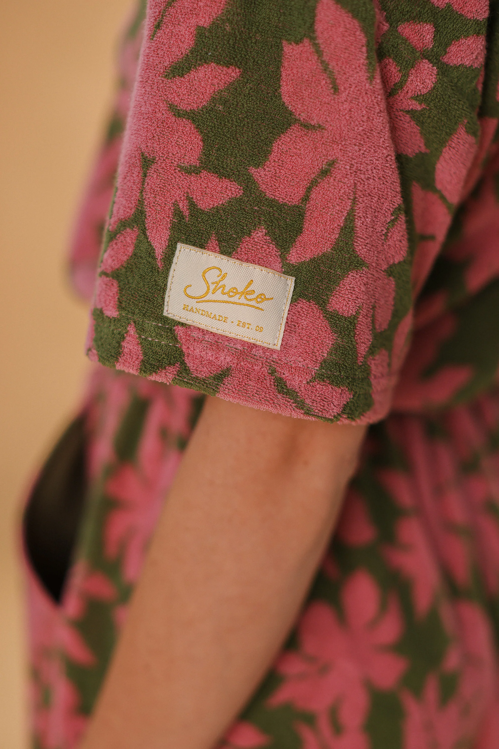 Playsuit Lara Green Palms - Image 2