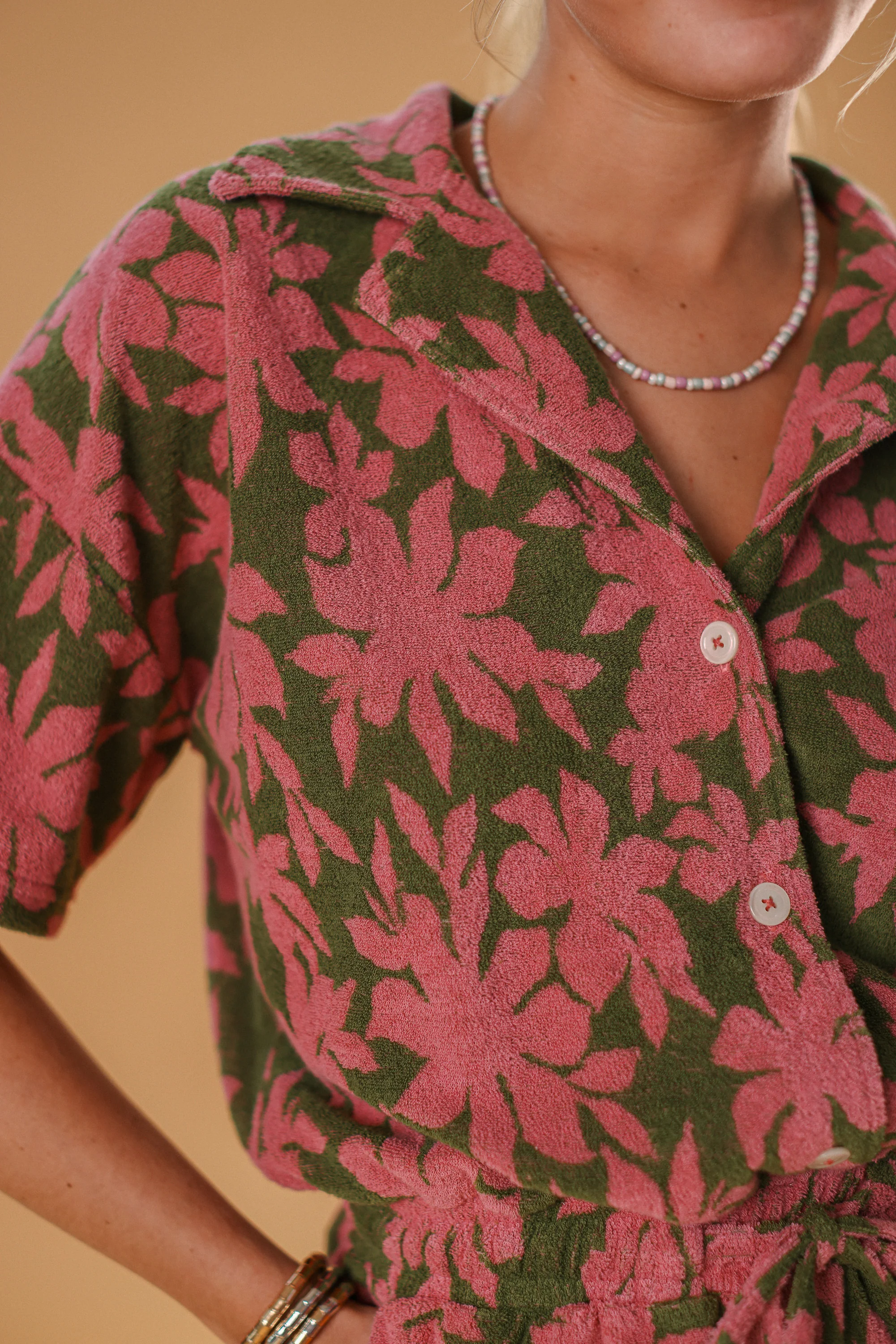 Playsuit Lara Green Palms - Image 6