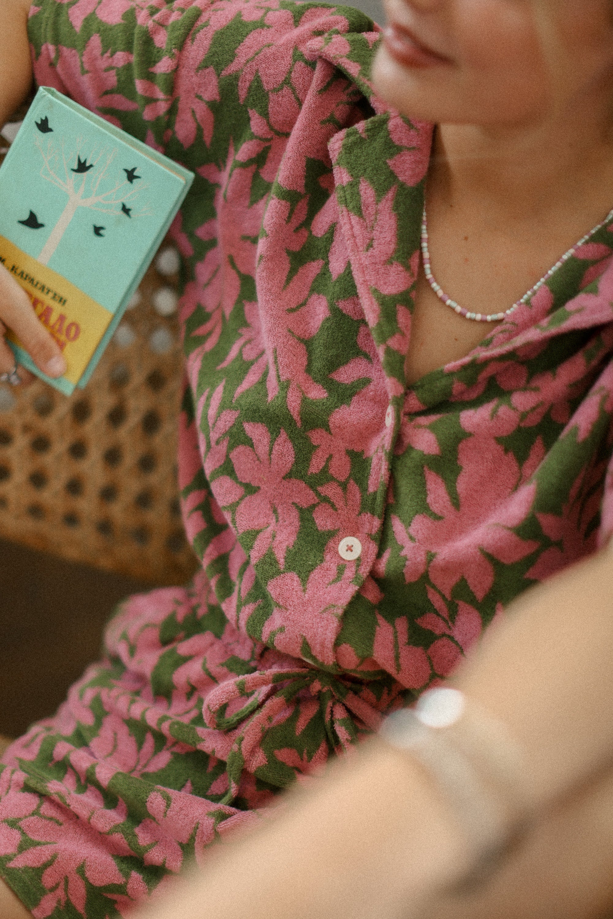 Playsuit Lara Green Palms - Image 7