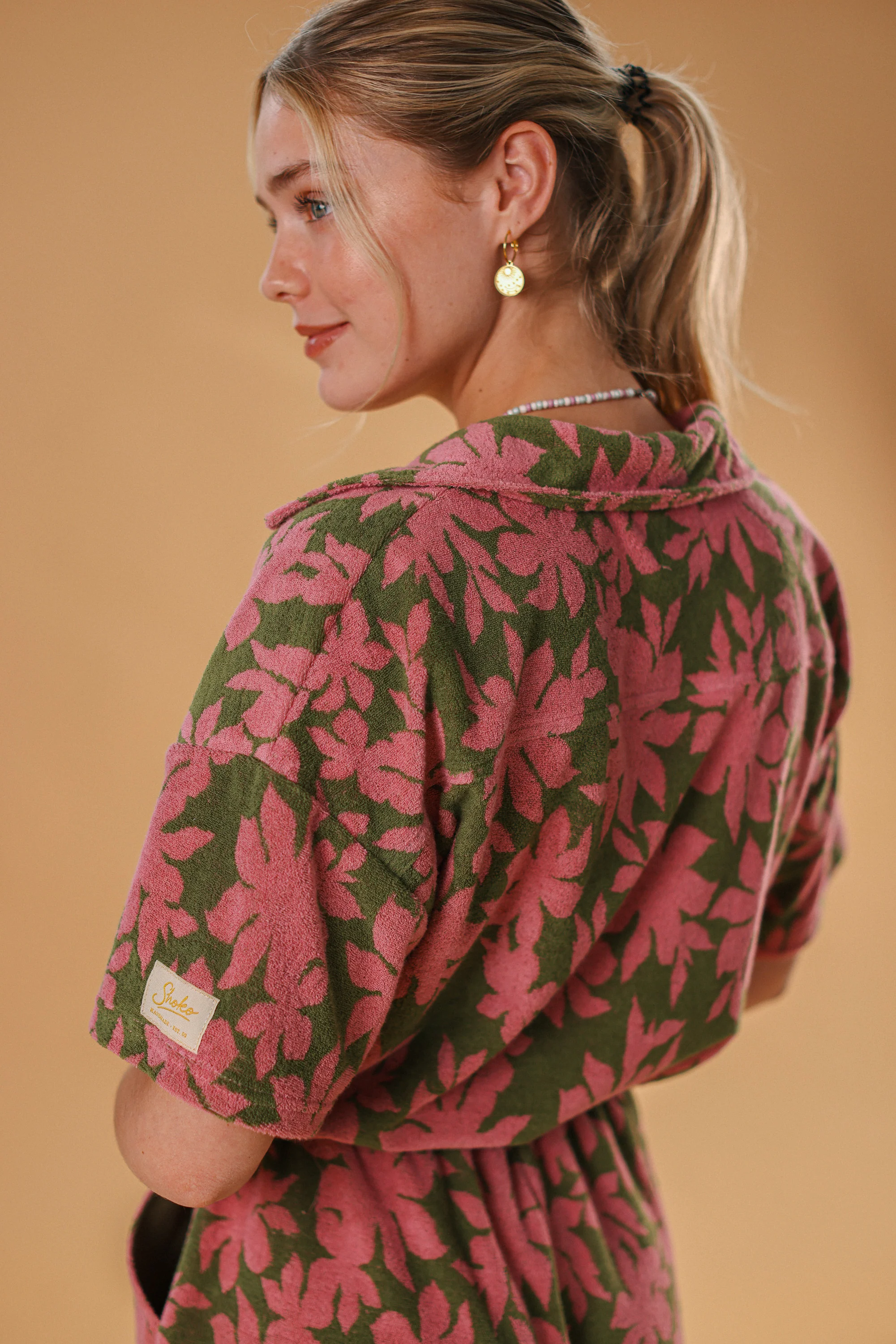 Playsuit Lara Green Palms - Image 9