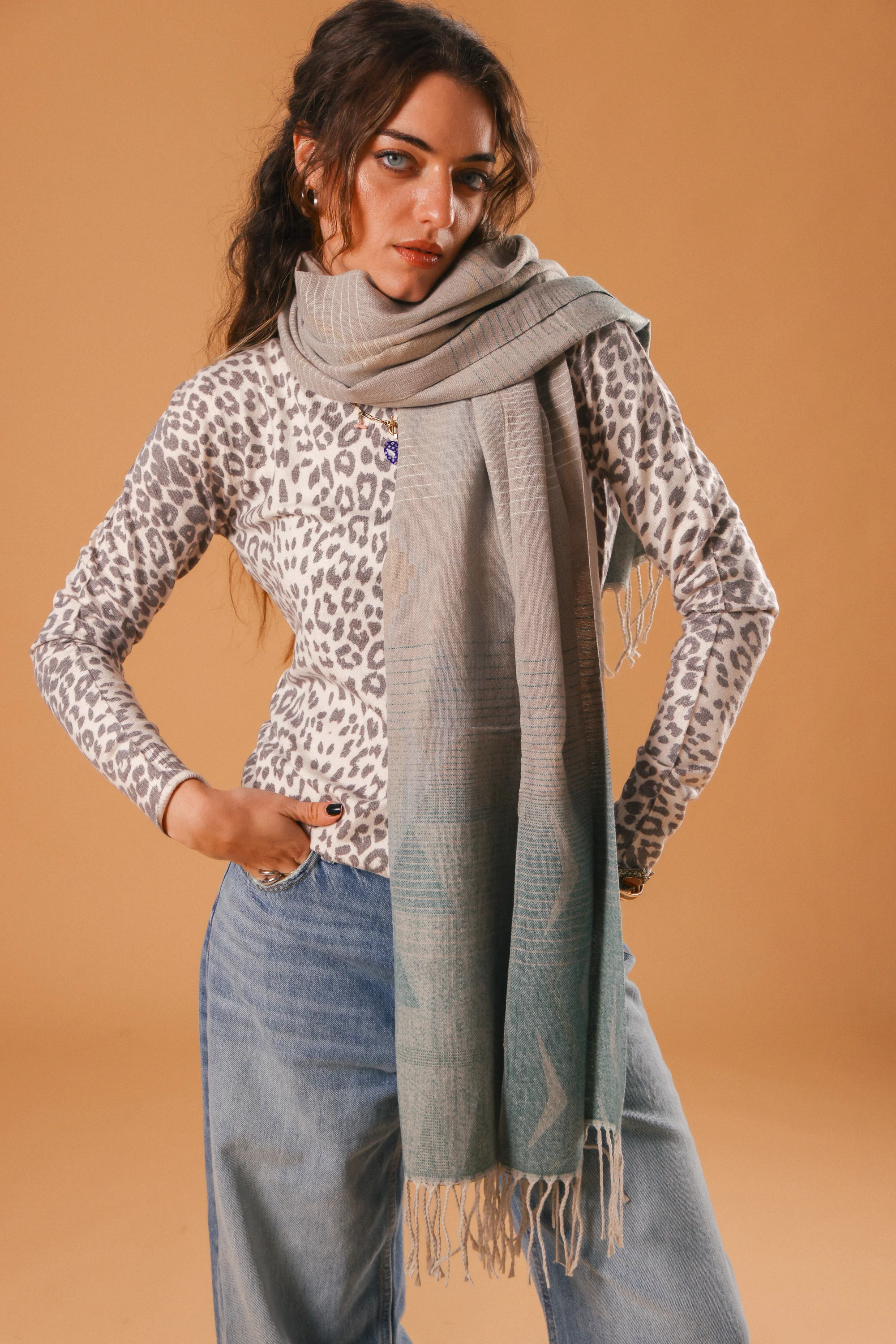 Scarf Auravine Nude Pastels - Image 3