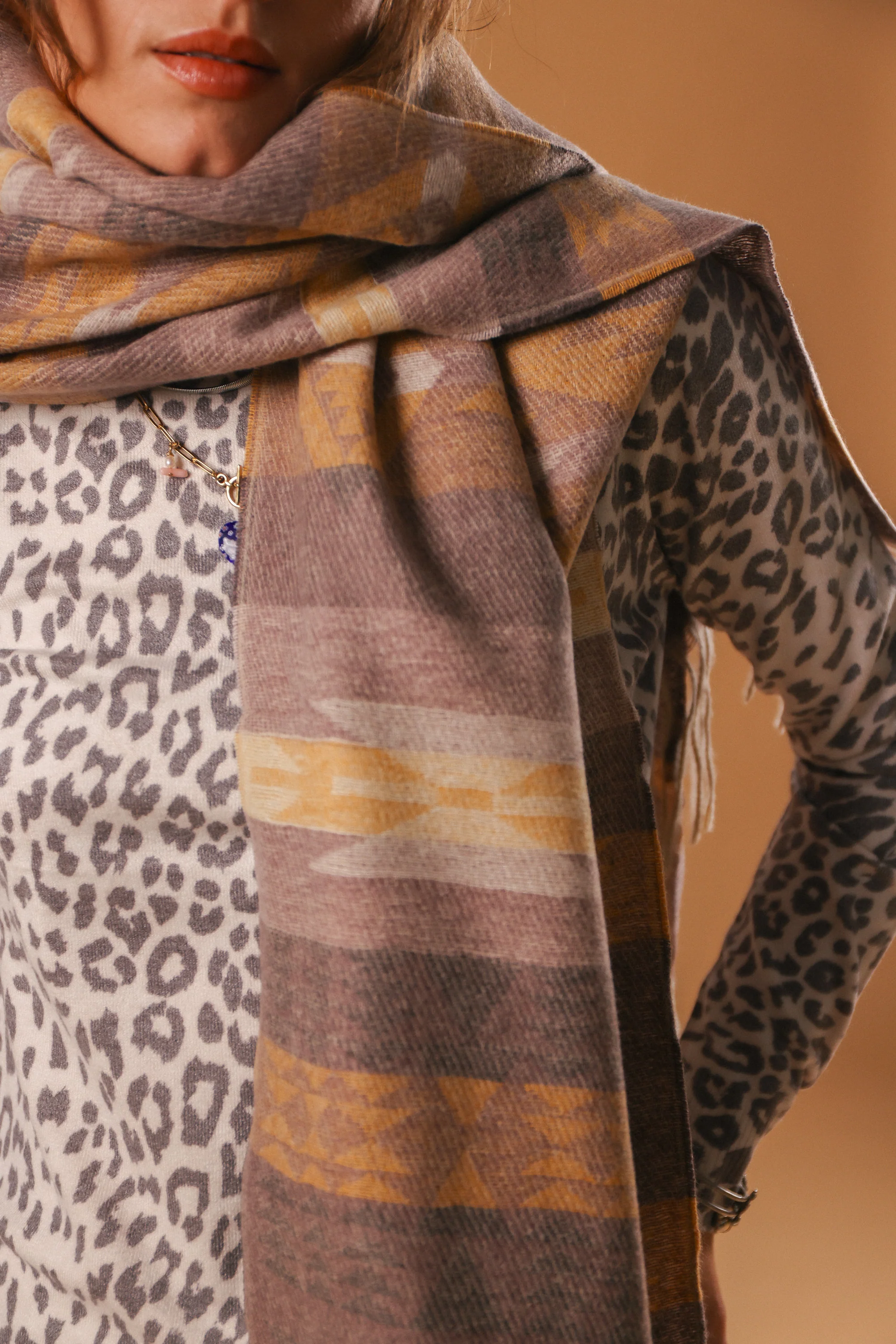 Scarf Aven Mustard - Image 6
