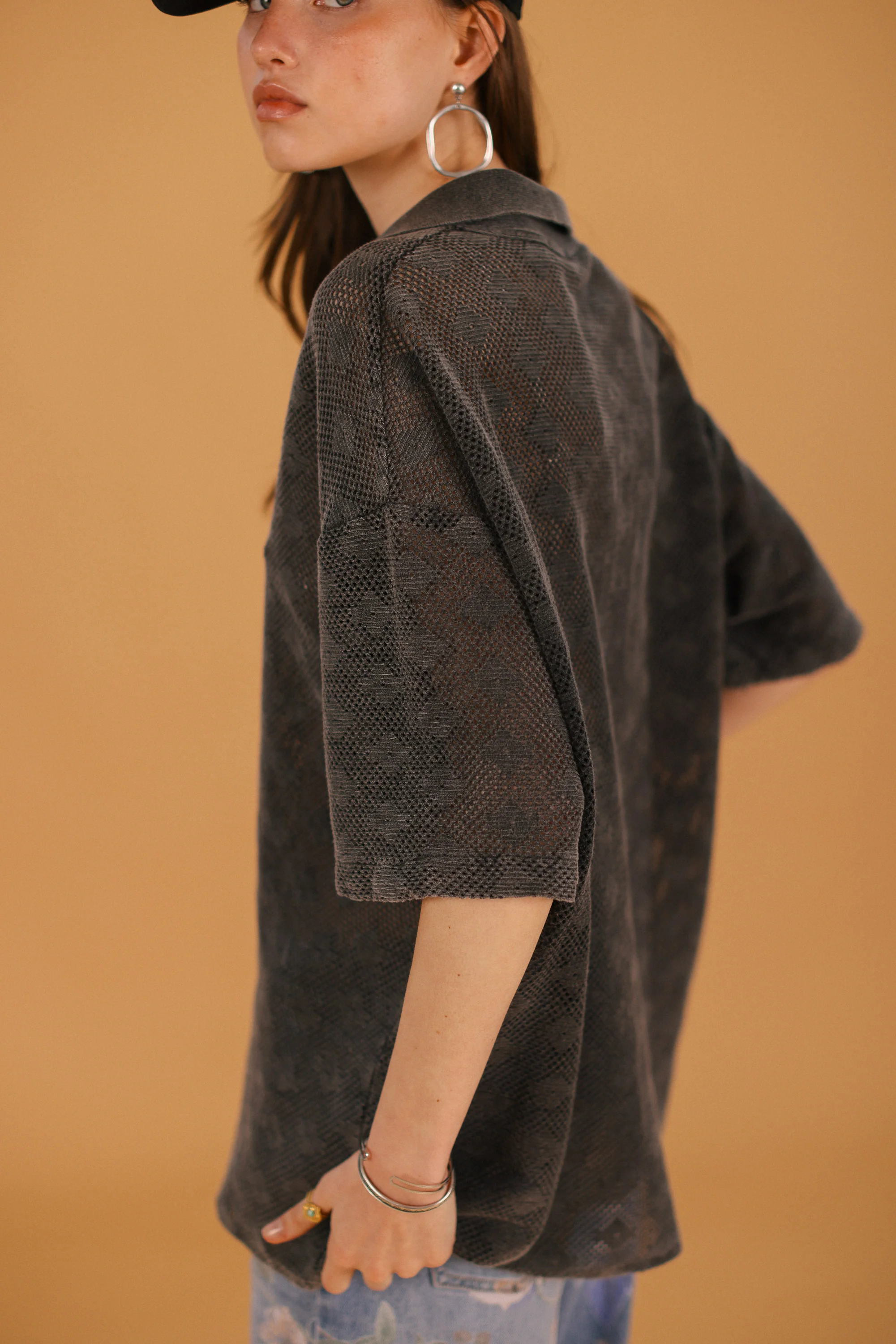 Shirt Elio Stonewashed Grey - Image 13
