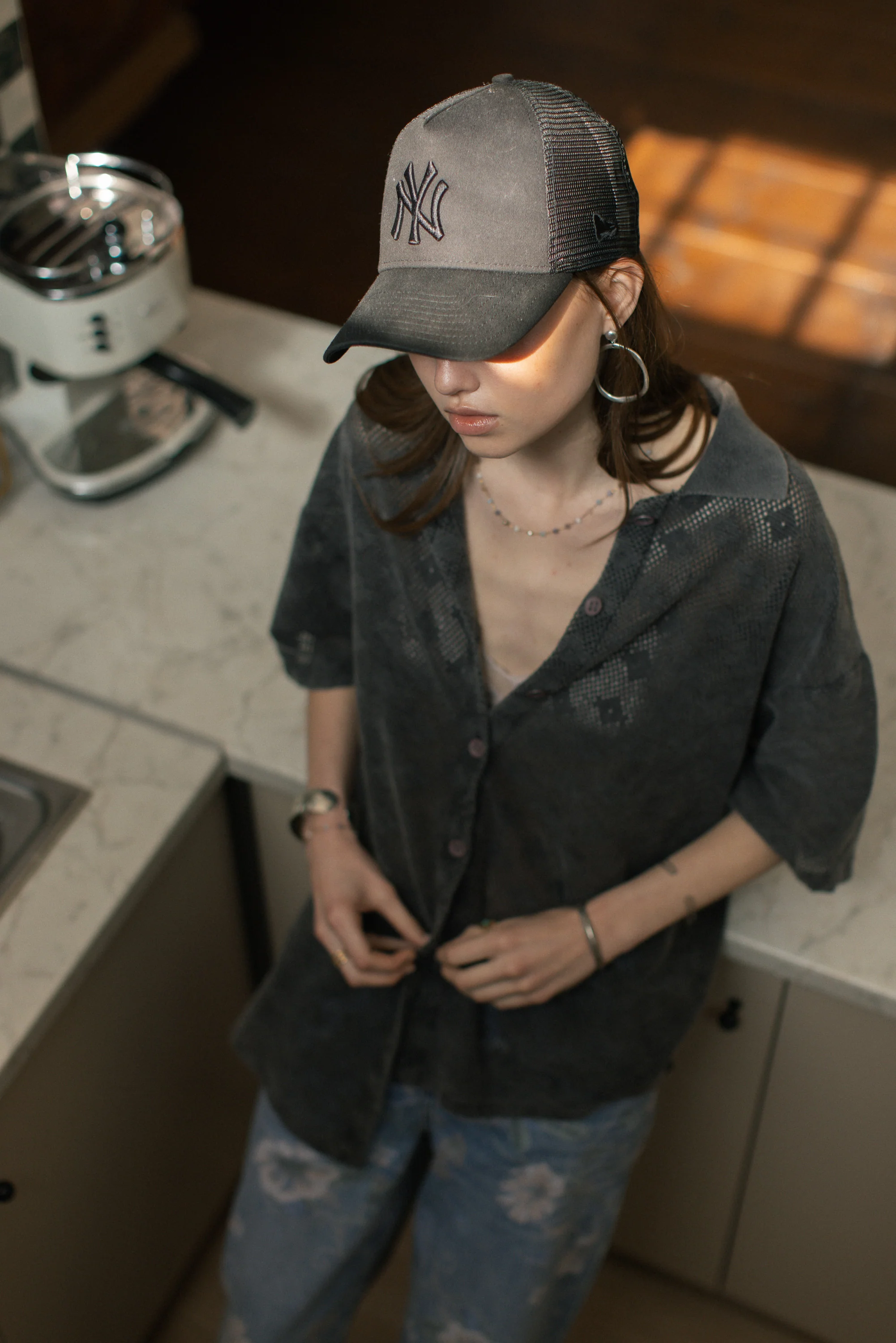 Shirt Elio Stonewashed Grey - Image 16