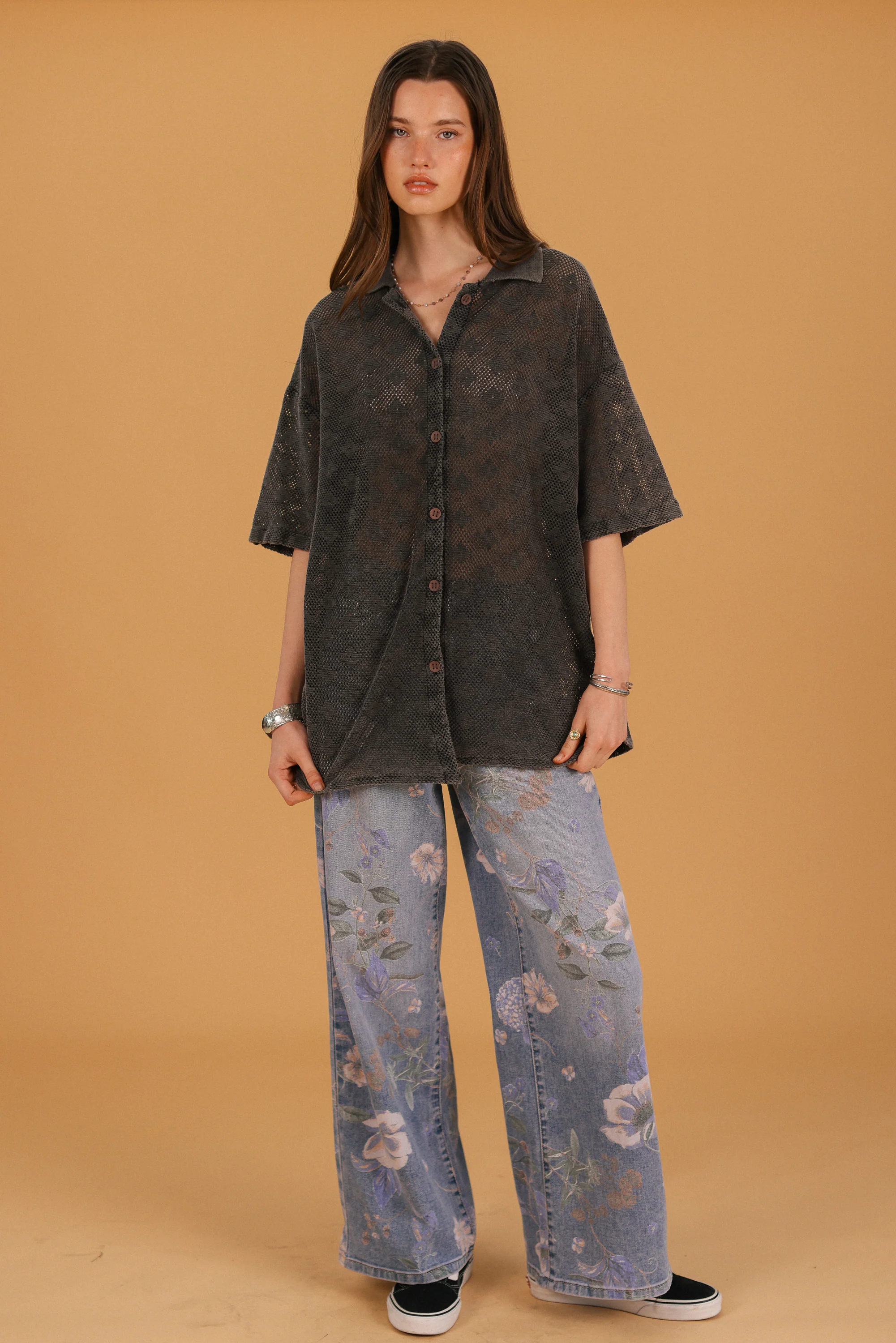 Shirt Elio Stonewashed Grey - Image 17