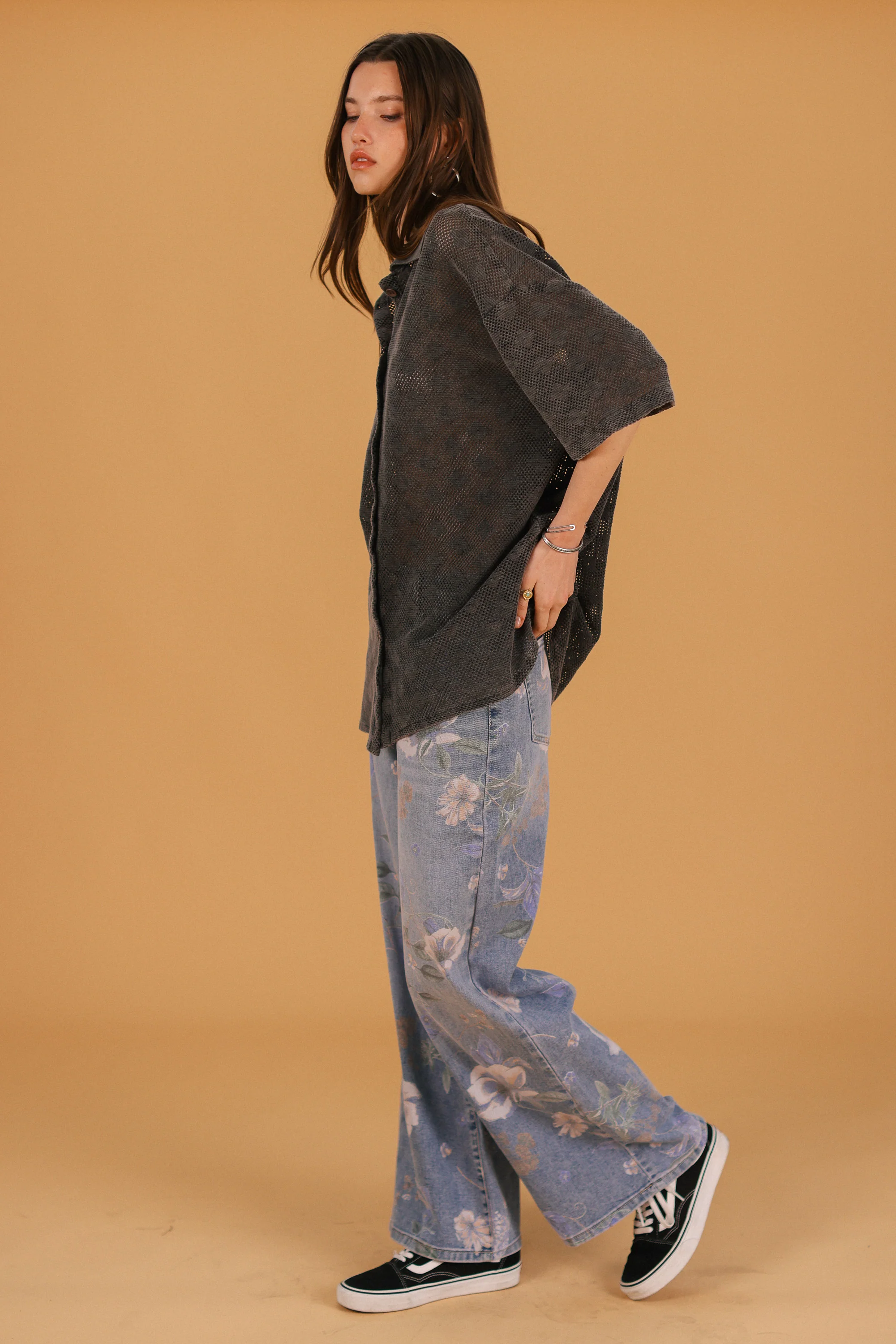 Shirt Elio Stonewashed Grey - Image 4