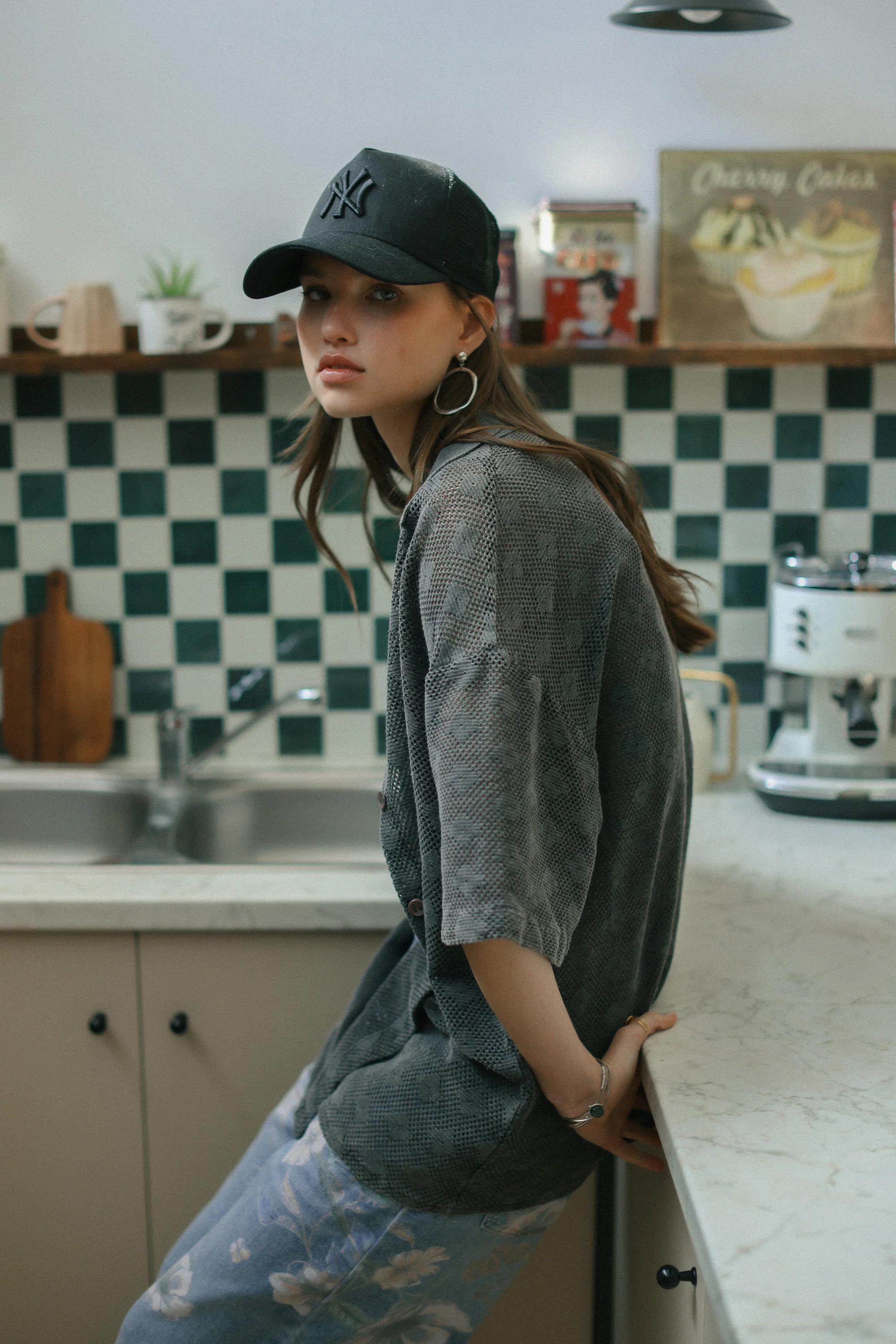 Shirt Elio Stonewashed Grey - Image 9
