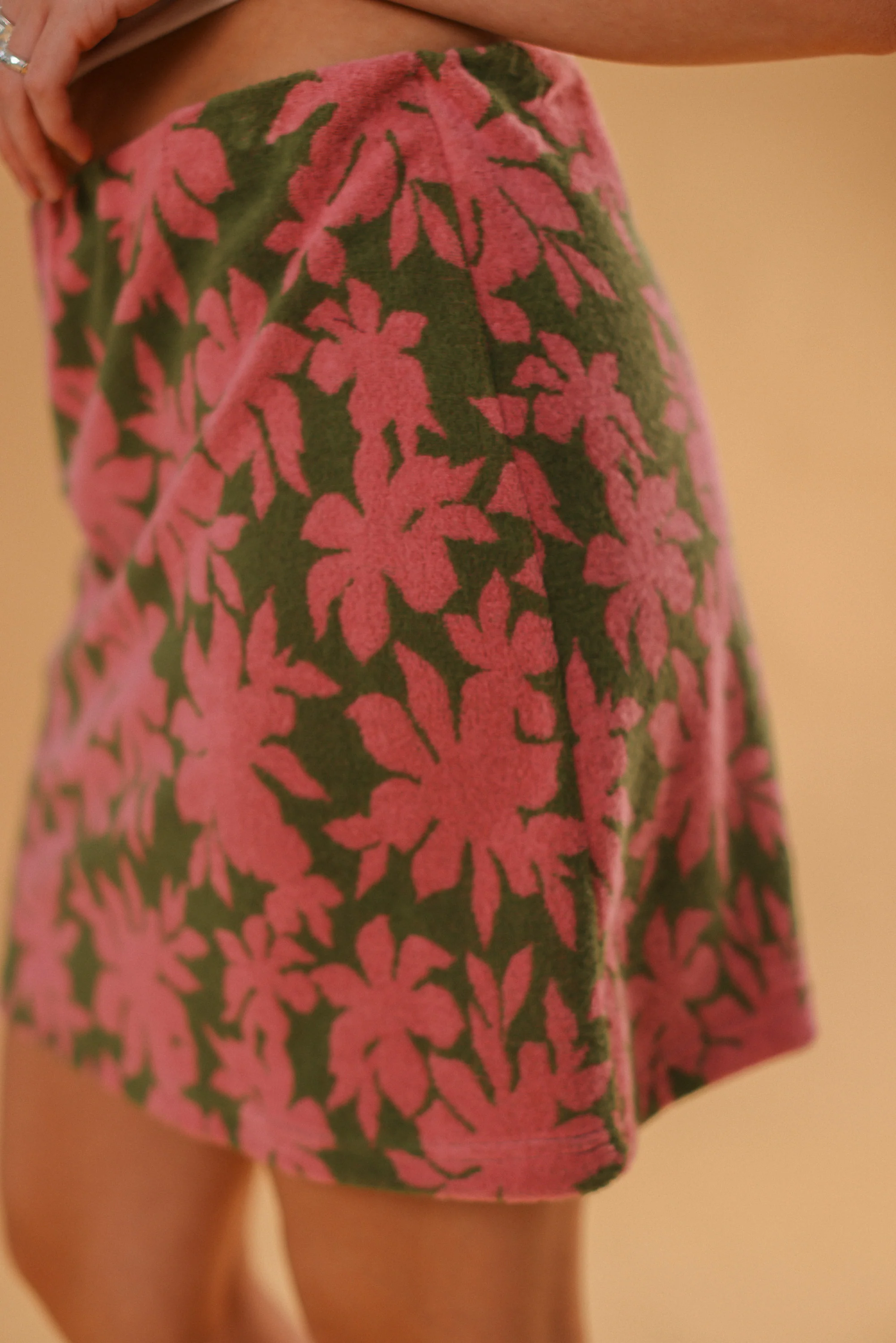 Skirt Adelina Green Palms - Image 4