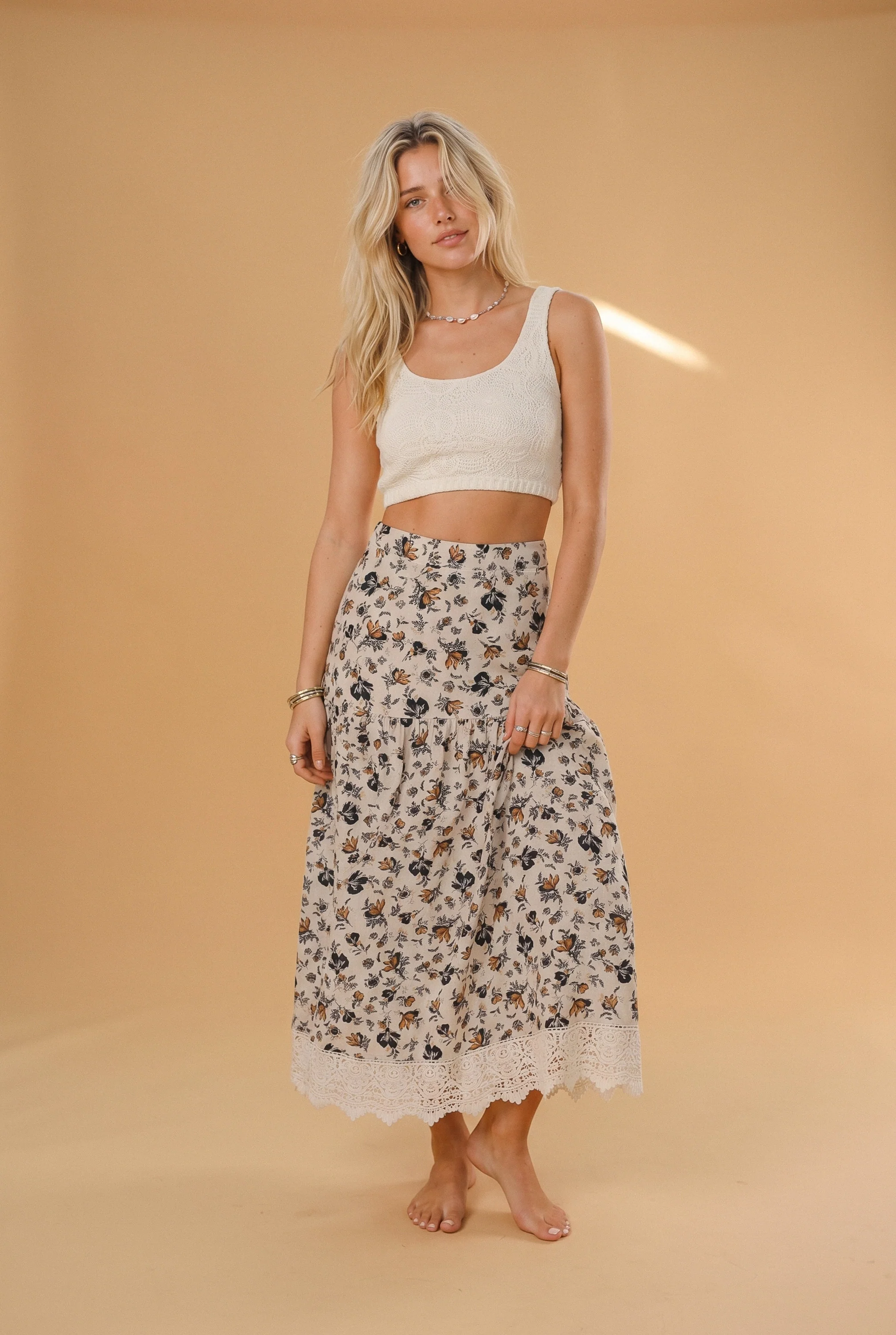 Skirt Celina Vintage Flowers - Image 10