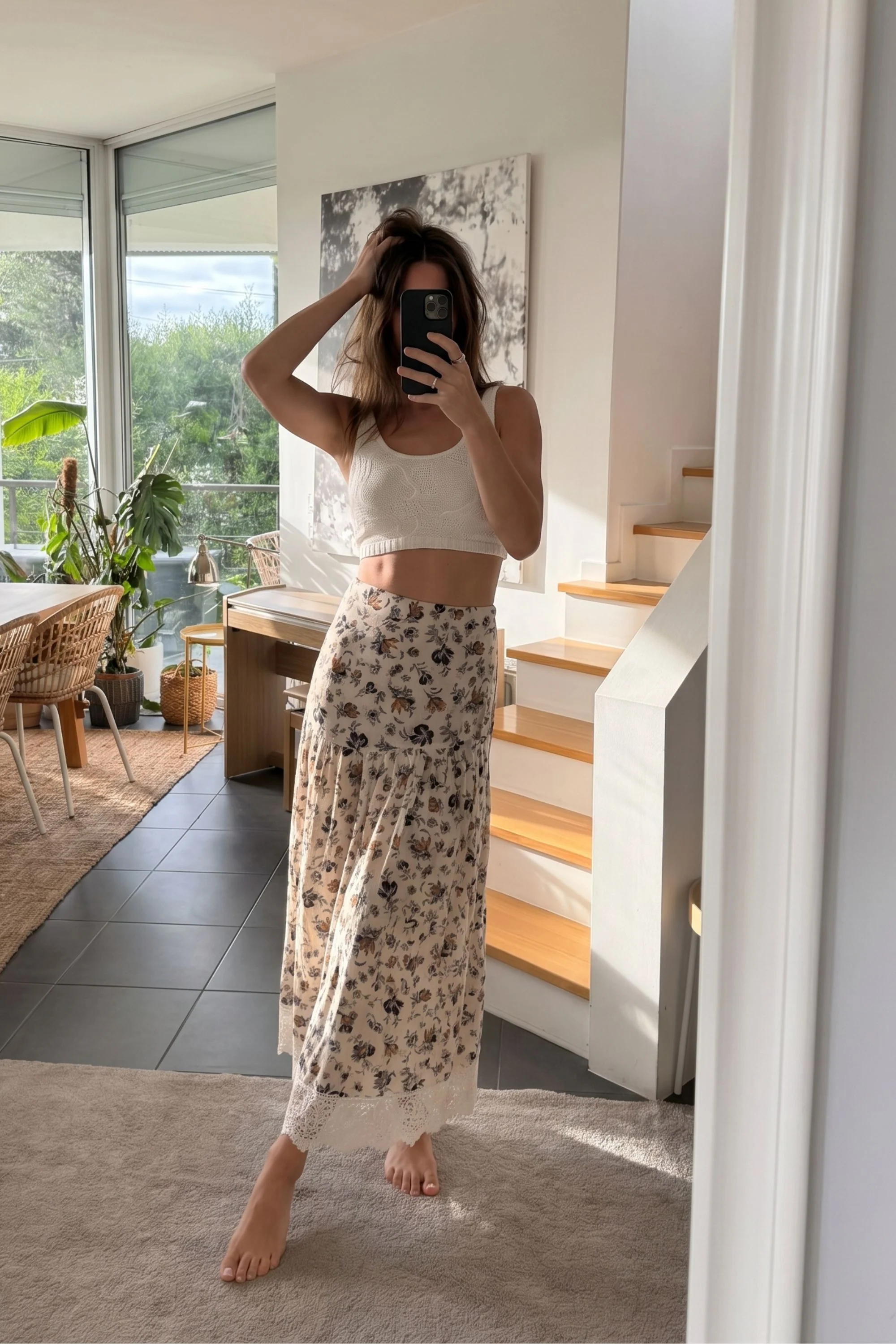 Skirt Celina Vintage Flowers - Image 2