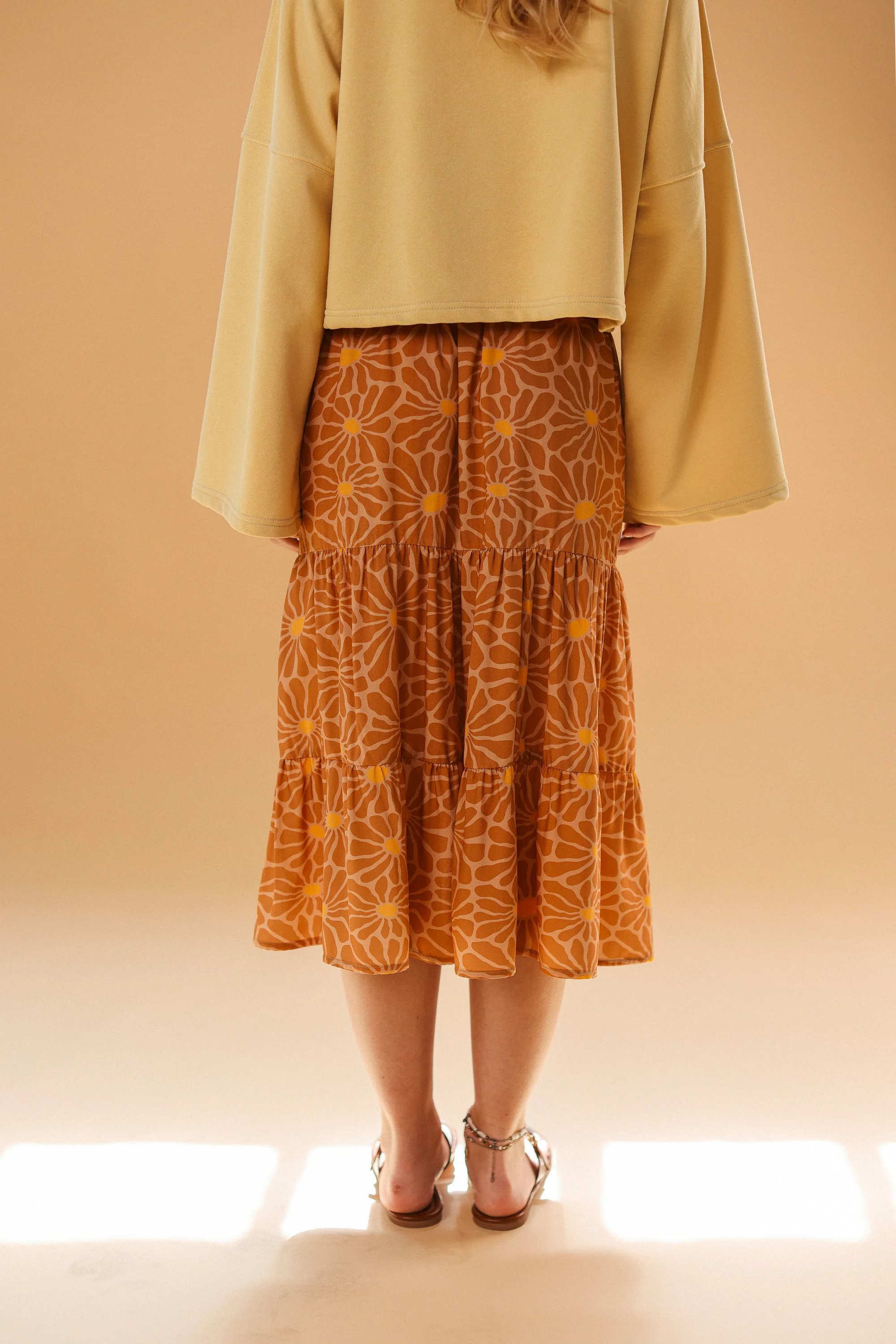 Skirt Martha Retro Daisies - Image 10