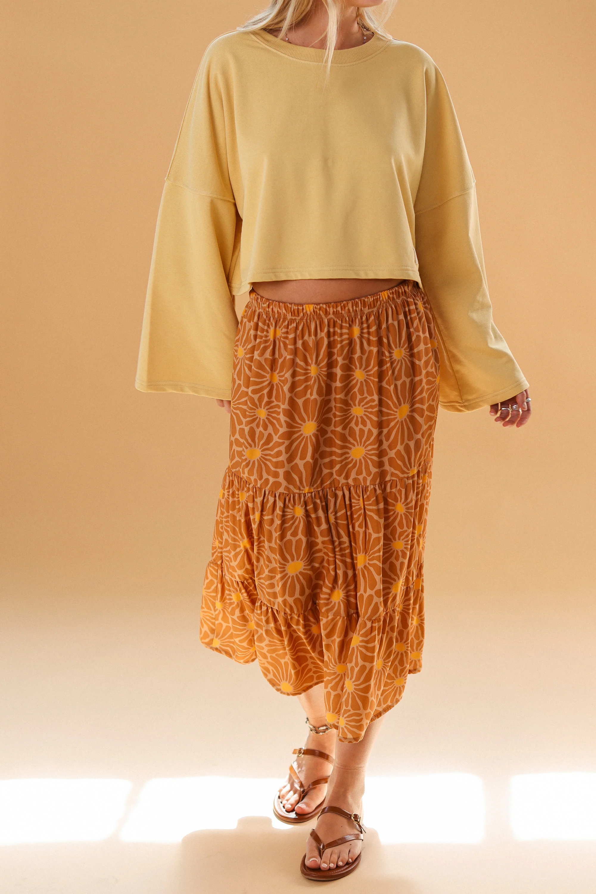 Skirt Martha Retro Daisies - Image 4