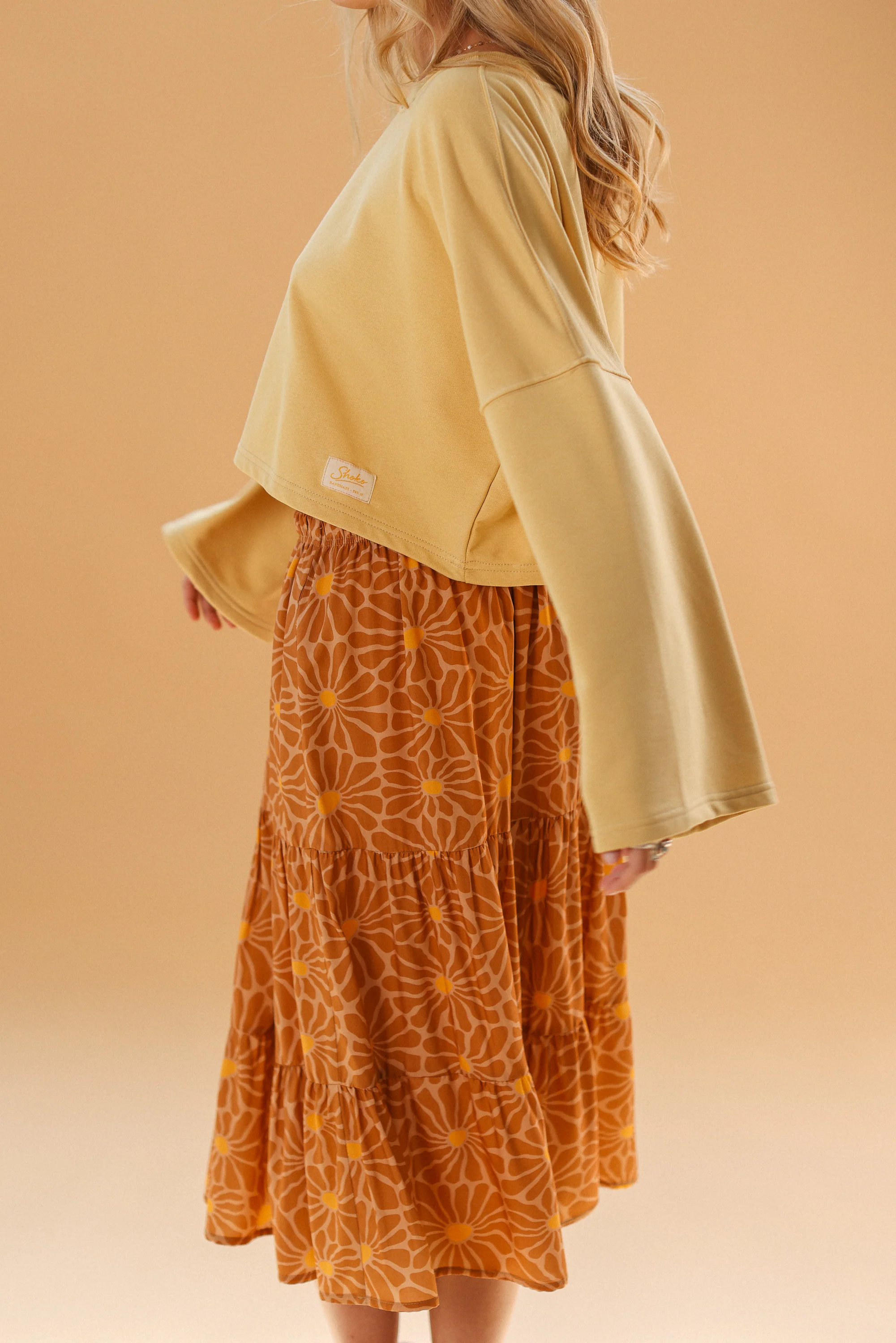Skirt Martha Retro Daisies - Image 6
