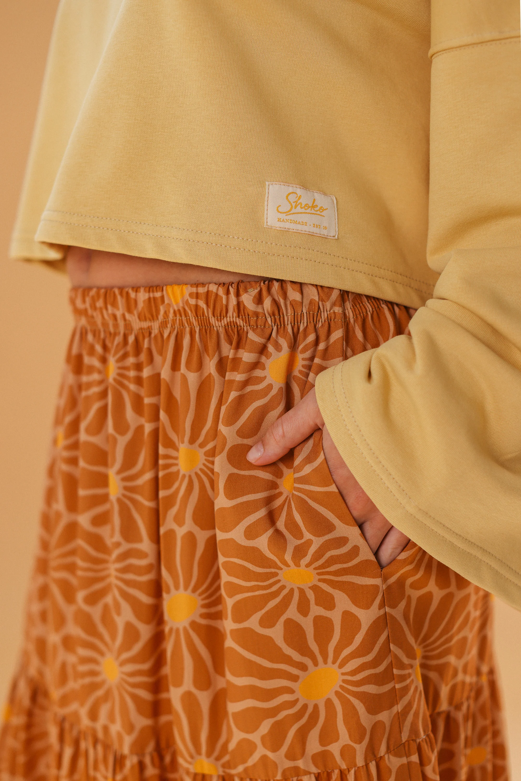 Skirt Martha Retro Daisies - Image 9
