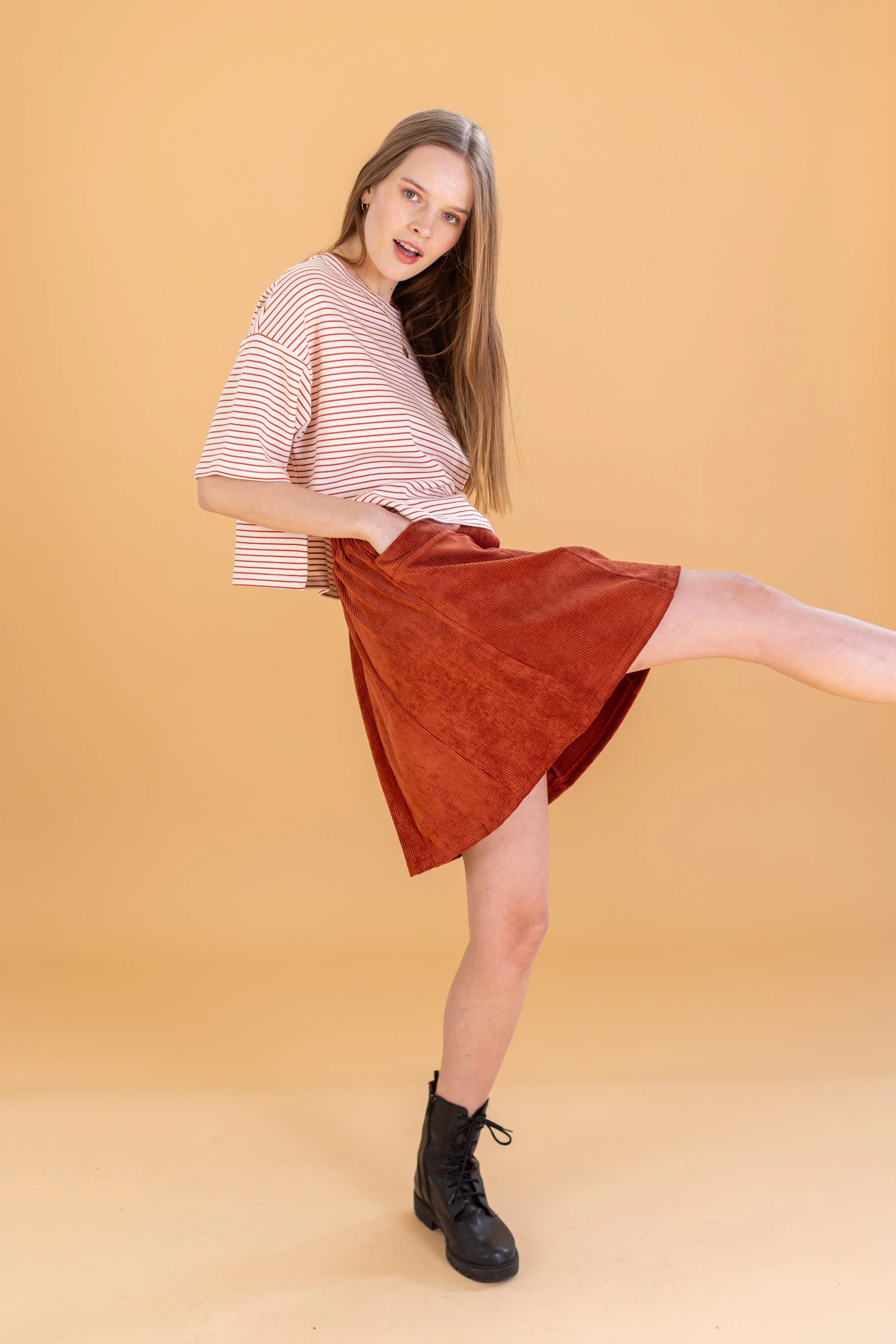 Skirt Maxine Terracotta - Image 3