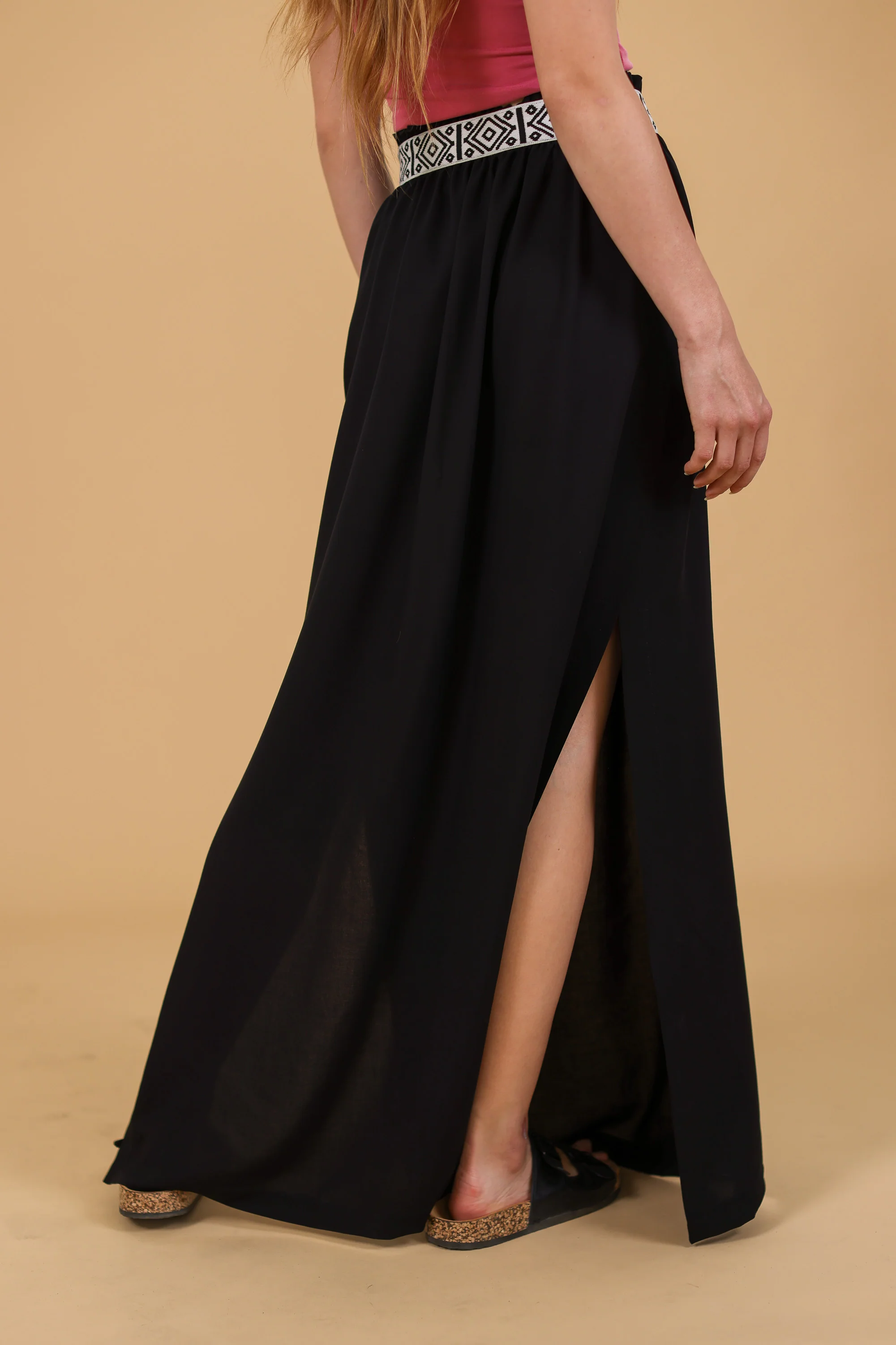 Skirt Nayeli Black Boho - Image 5