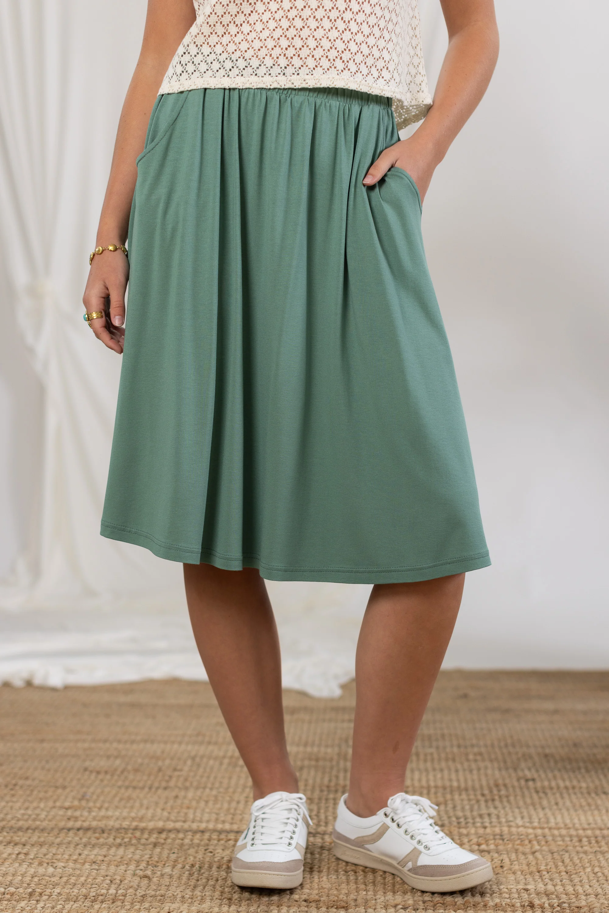 Skirt Serena Dusty Green - Image 7
