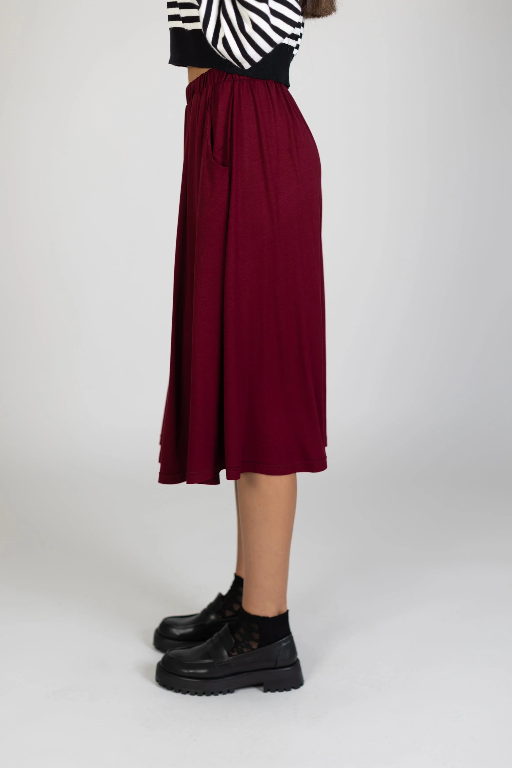 Skirt Serena Wine Red - Image 7