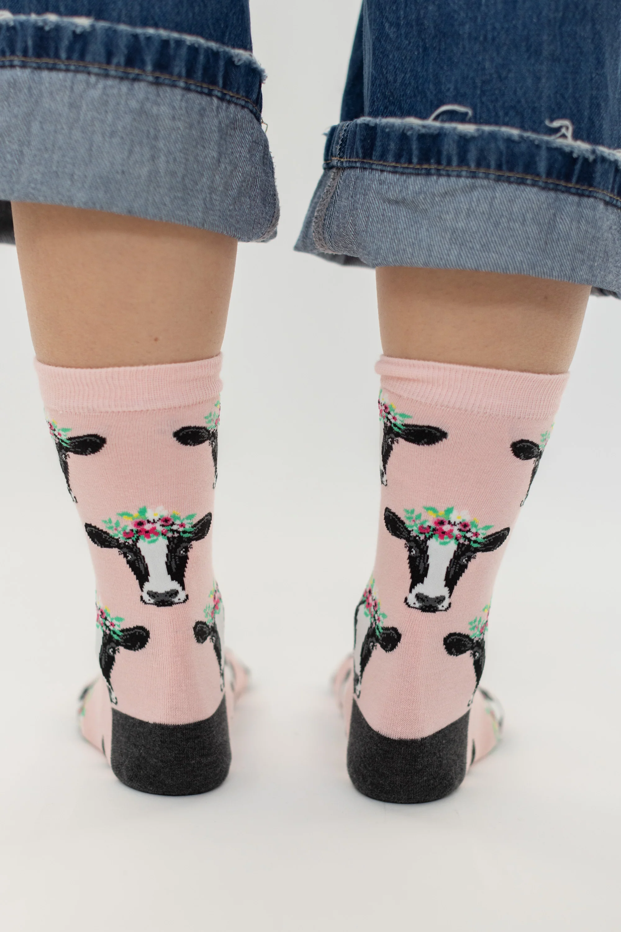 Socks Moo Pink - Image 4