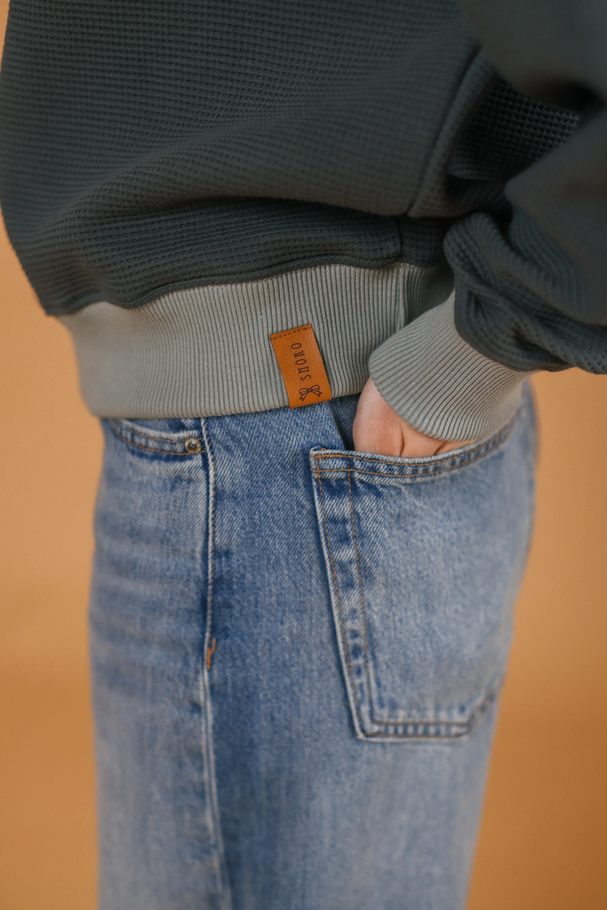 Sweater Aldina Dusky Teal - Image 4