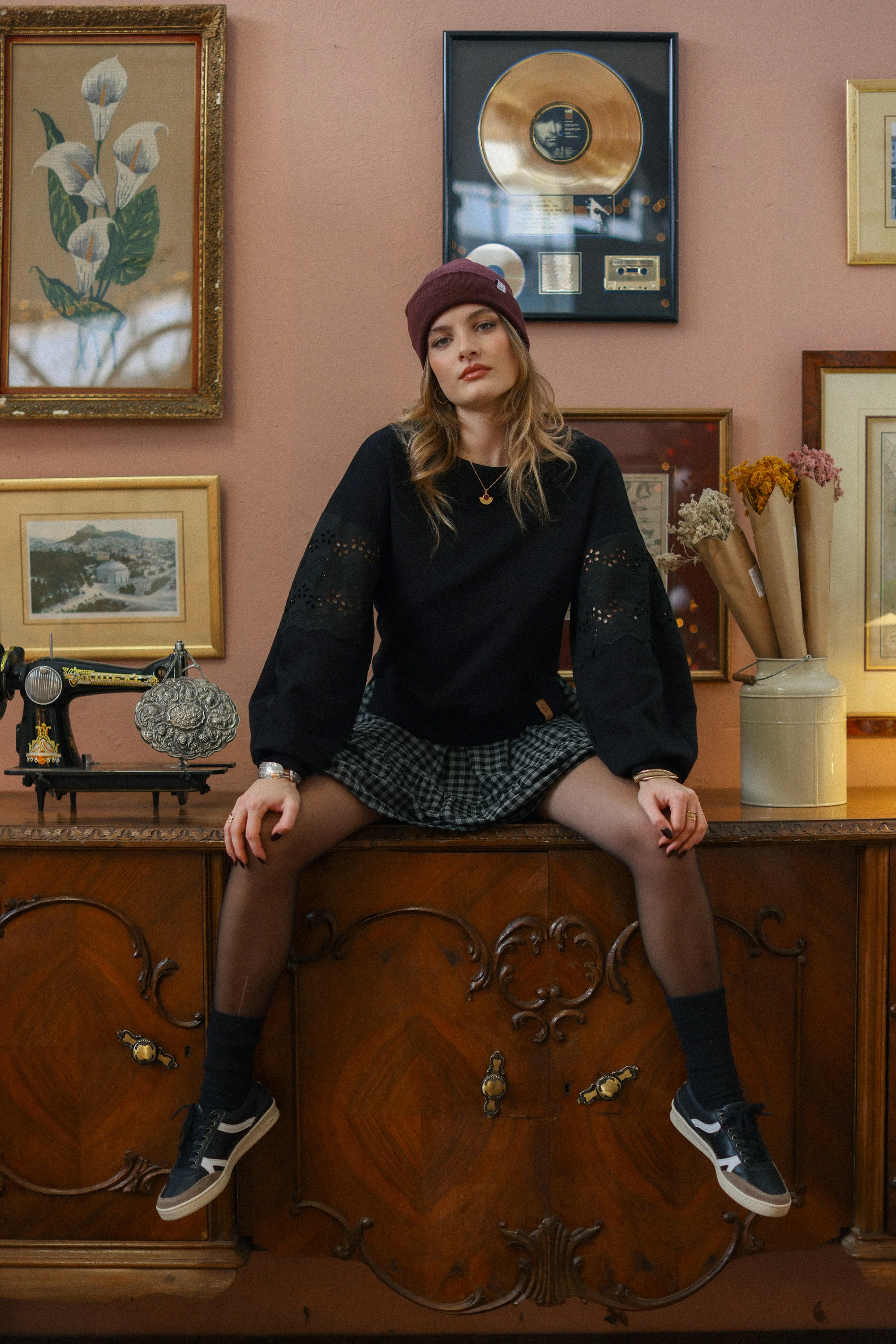 Sweater Caelia Black Lace - Image 3