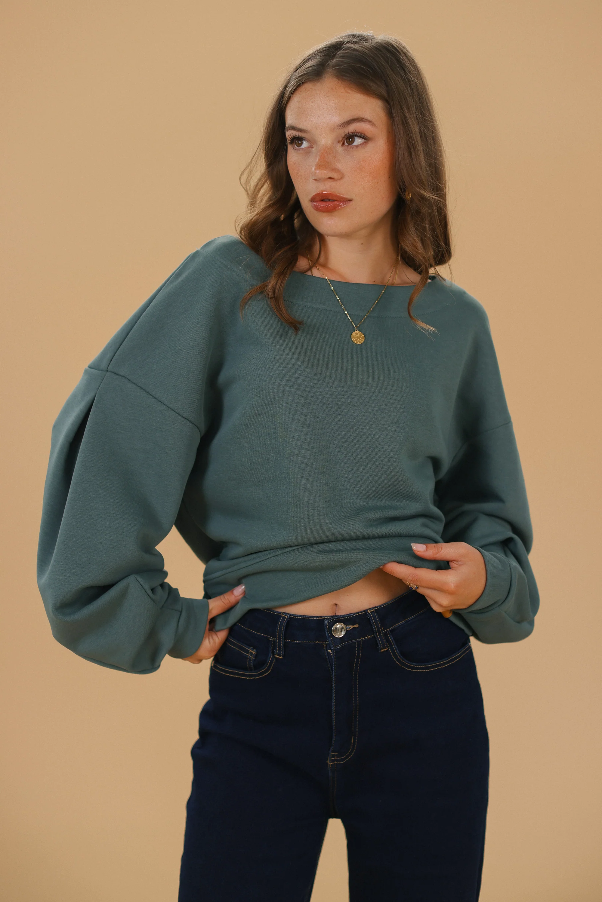 Sweater Caelia Green - Image 6